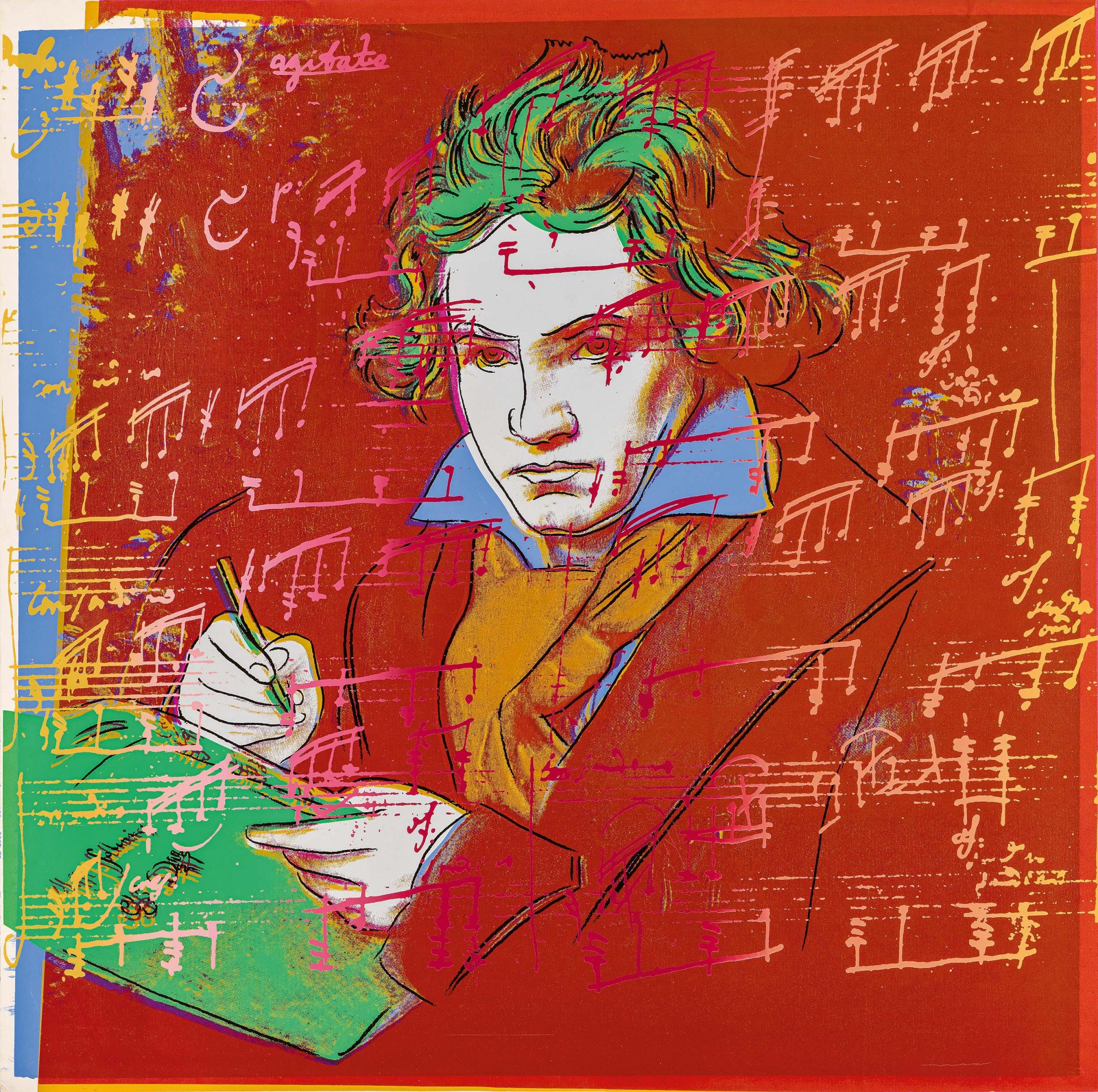 Andy Warhol - Beethoven, 75576-1, Van Ham Kunstauktionen
