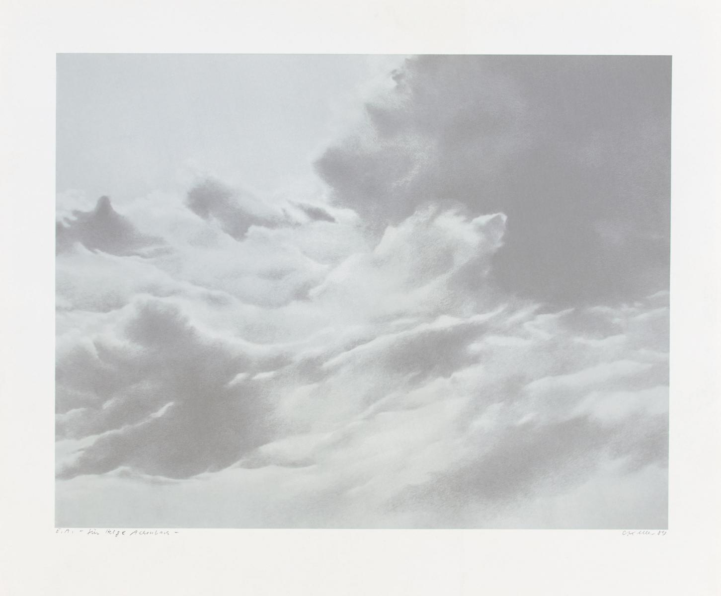 Claudia Keller - Wolken, 56801-2591, Van Ham Kunstauktionen