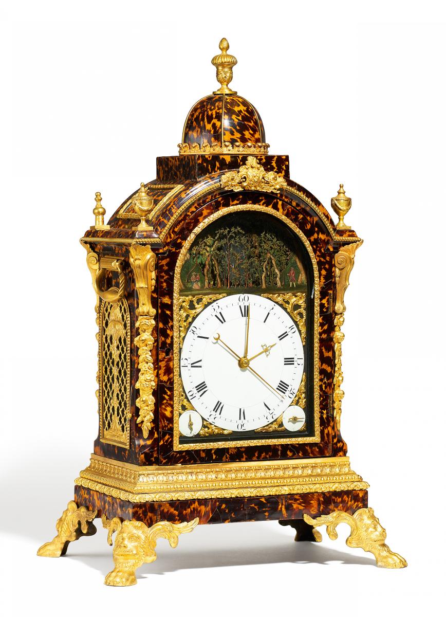 England - Bedeutende Bracket Clock mit Spielwerk und Figurenautomat, 62624-2, Van Ham Kunstauktionen