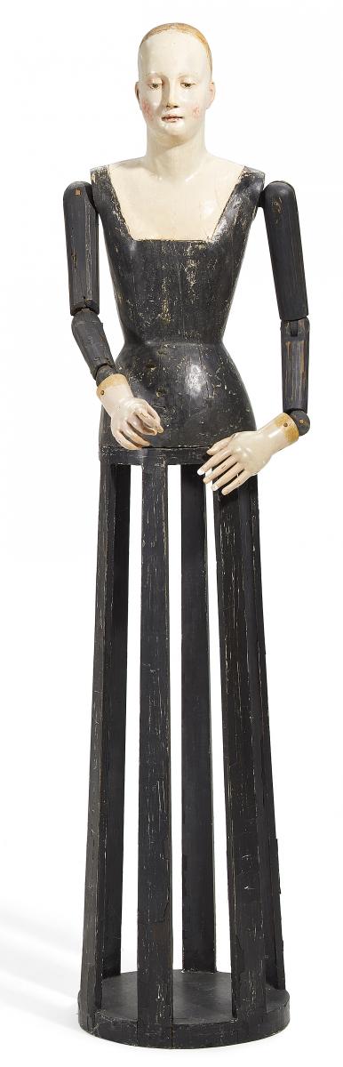 Italien - Prozessionsfigur einer Heiligen, 58011-54, Van Ham Kunstauktionen