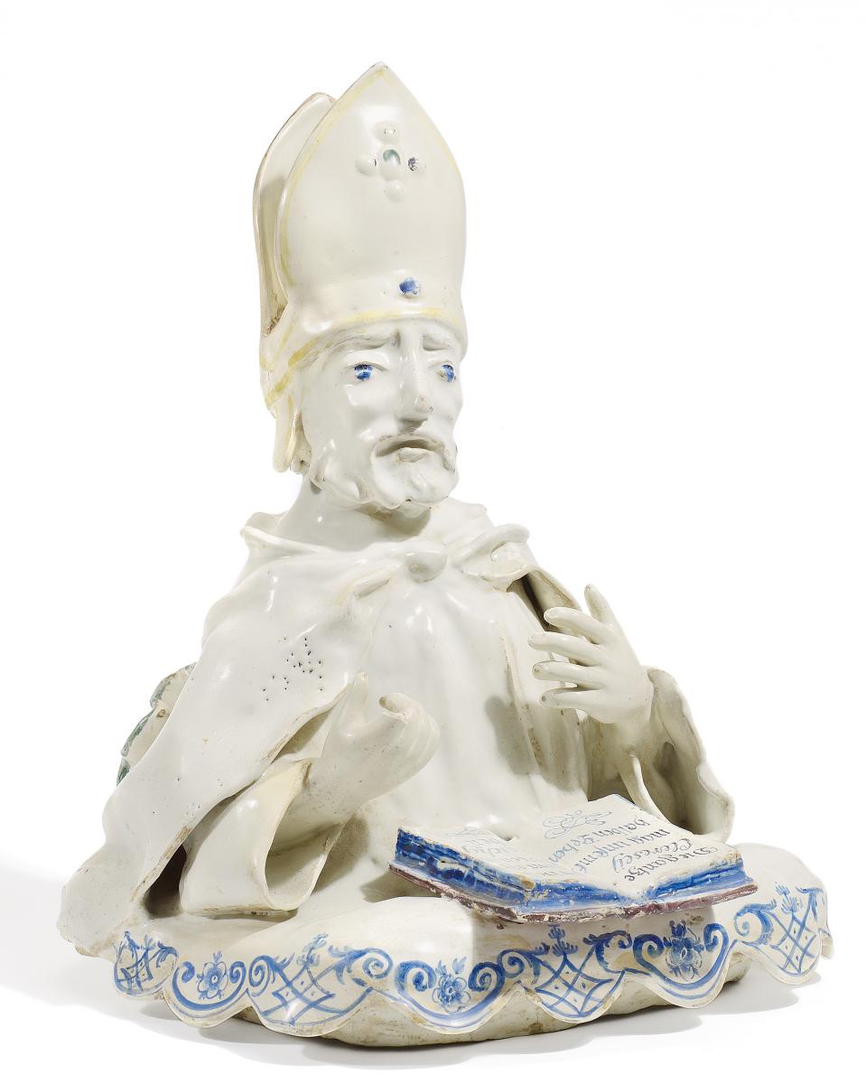 Kellinghusen - Bischof als Deckelaufsatz eines Bowlengefaesses, 56232-10, Van Ham Kunstauktionen