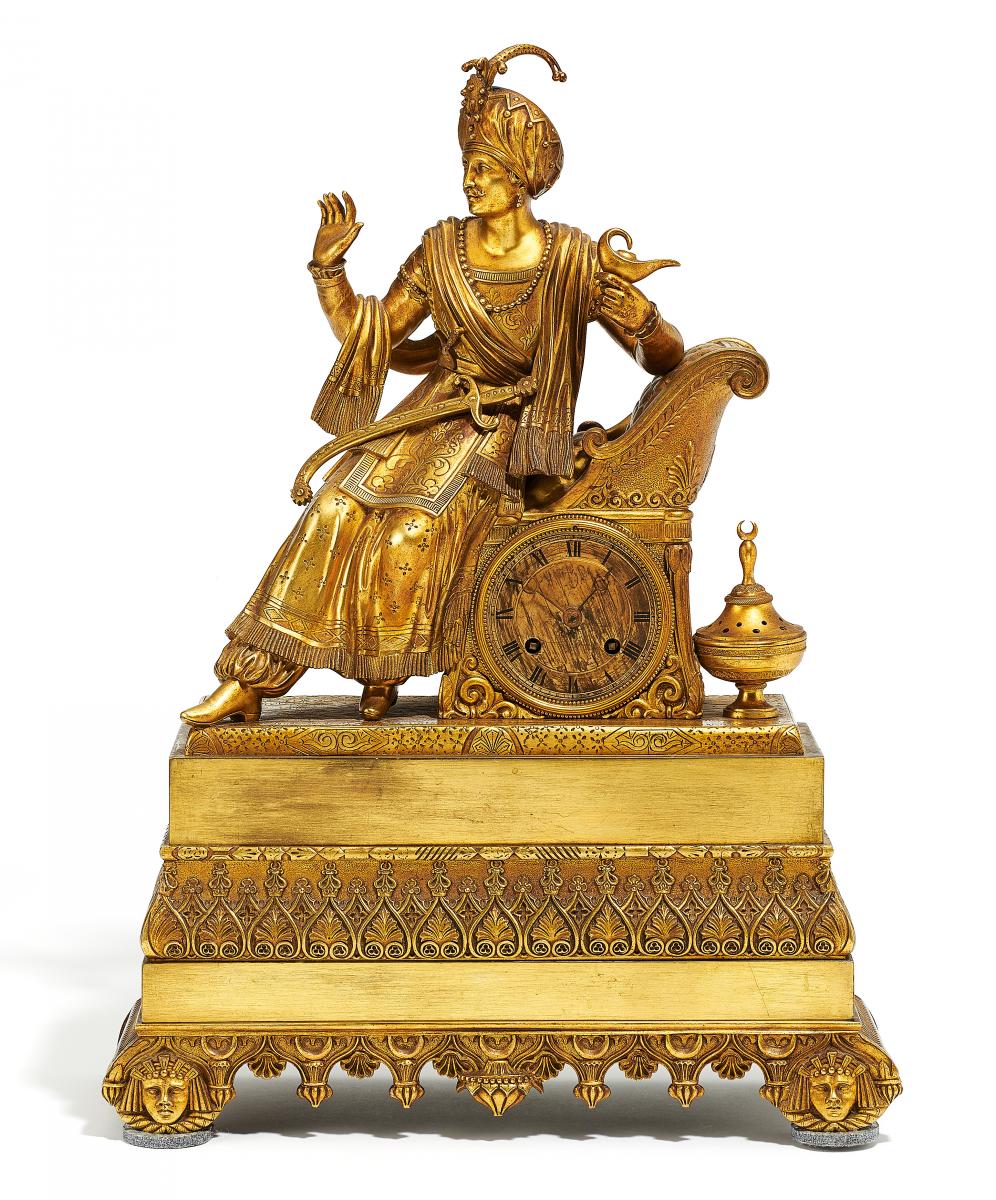 Paris - Pendule mit orientalischem Edelmann, 60572-14, Van Ham Kunstauktionen