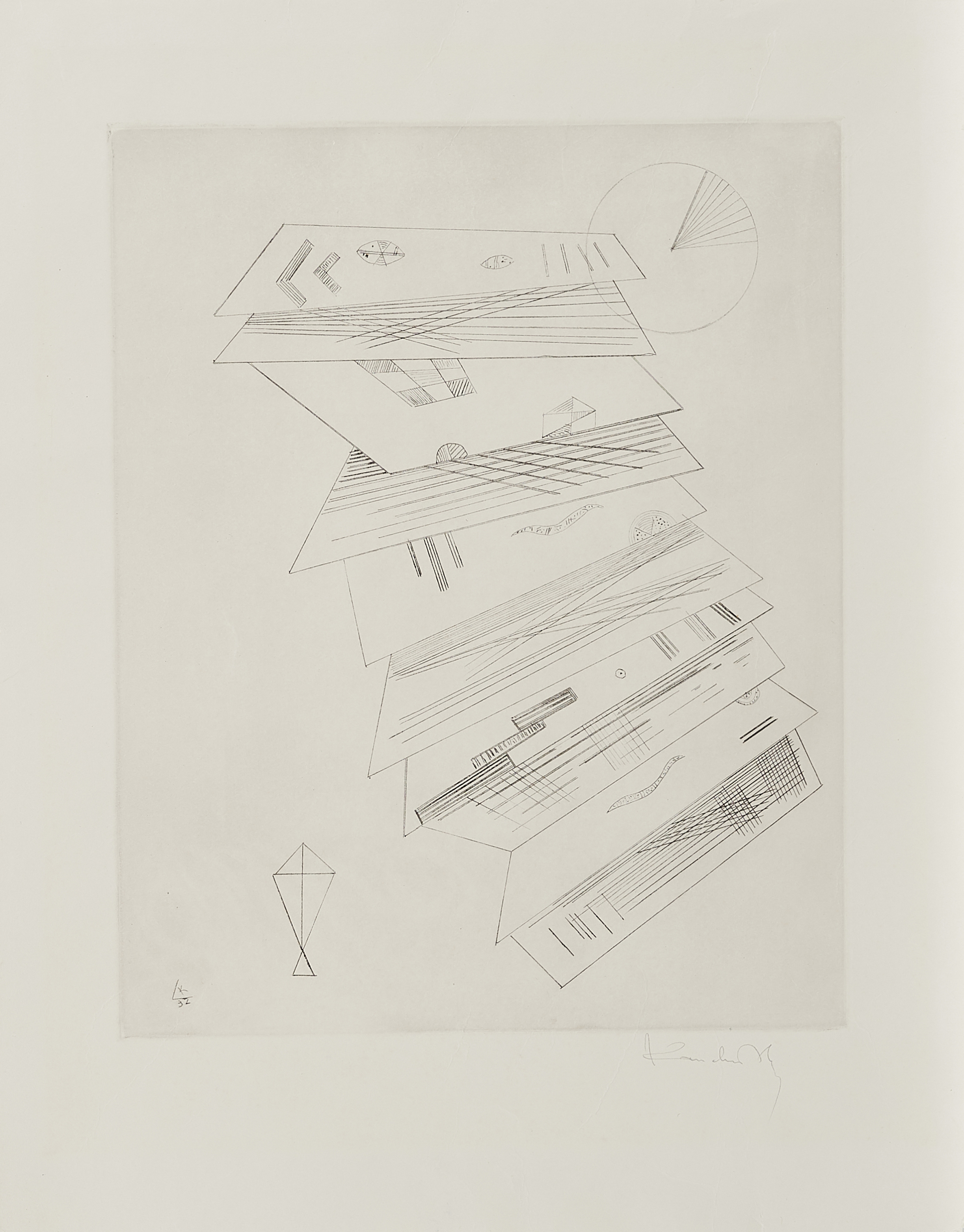 Wassily Kandinsky - Zweite Radierung fuer die Edition Cahiers dArt, 65906-3, Van Ham Kunstauktionen