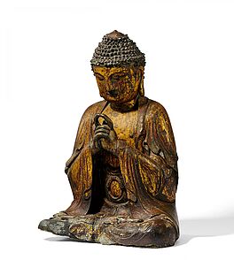Seltener und bedeutender Buddha Amitabha, 66500-267, Van Ham Kunstauktionen