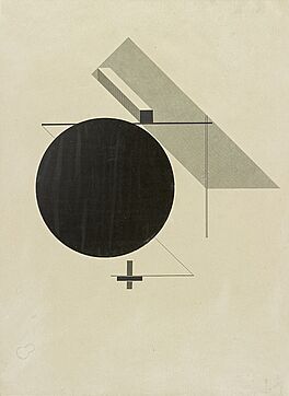 El Lissitzky - Ohne Titel Aus Proun, 66971-1, Van Ham Kunstauktionen