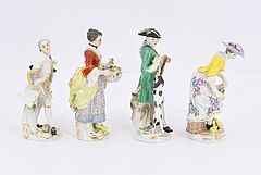 Meissen - 11 Figuren aus der Serie Cris de Paris, 70233-71, Van Ham Kunstauktionen