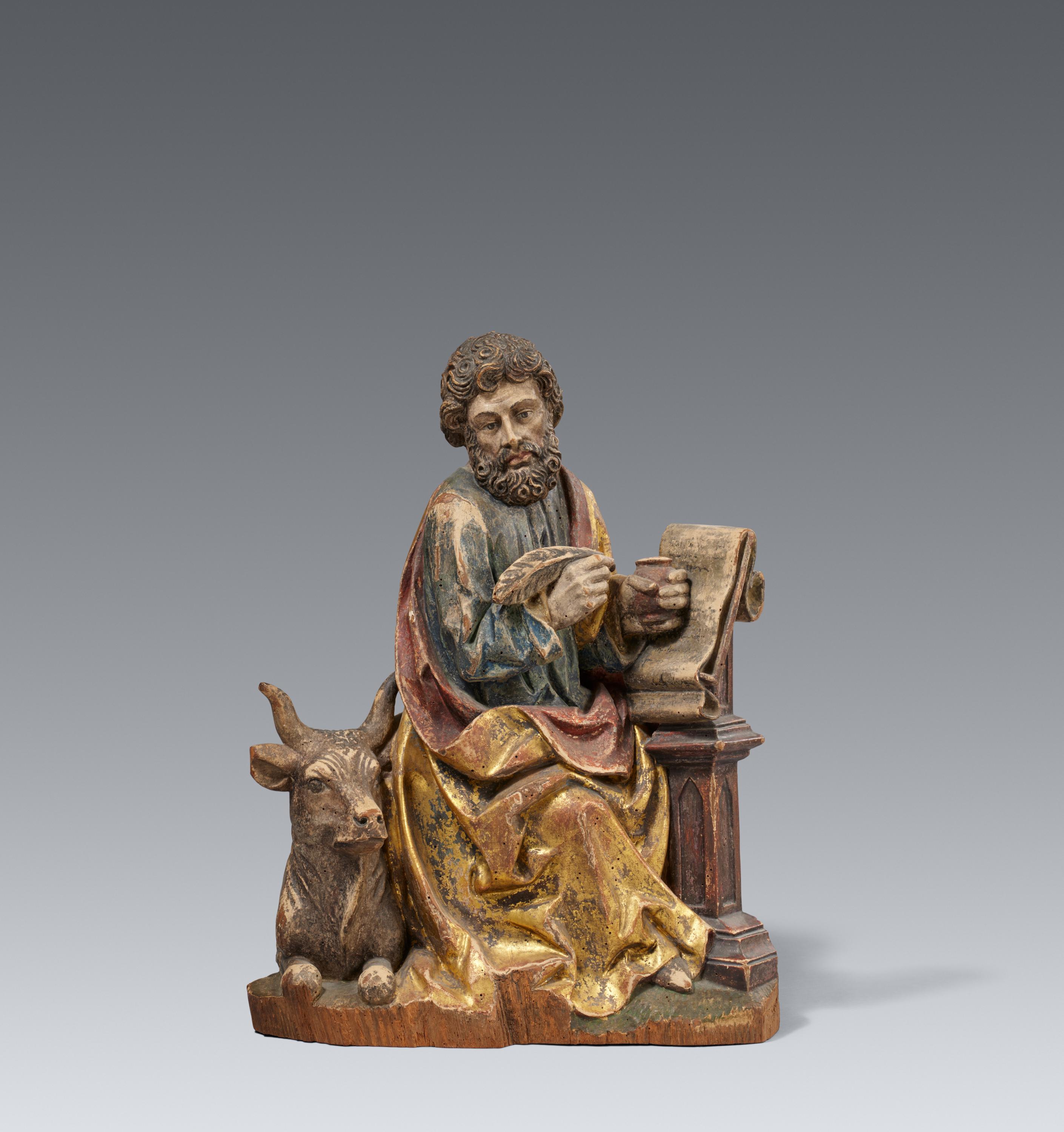 Deutsche Schule - Der Evangelist Lukas mit dem Stier, 81233-19, Van Ham Kunstauktionen