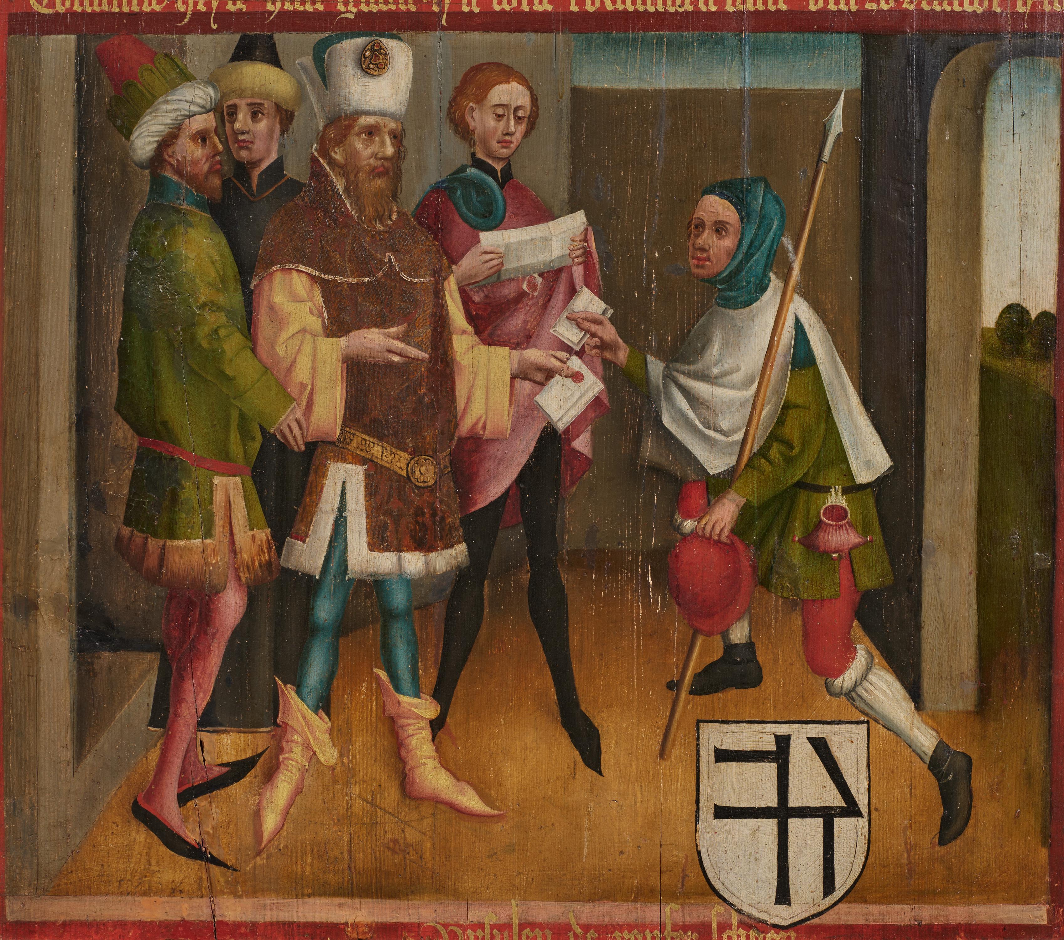 Deutsche Schule - Die Übergabe der Botschaft, 81466-2, Van Ham Kunstauktionen