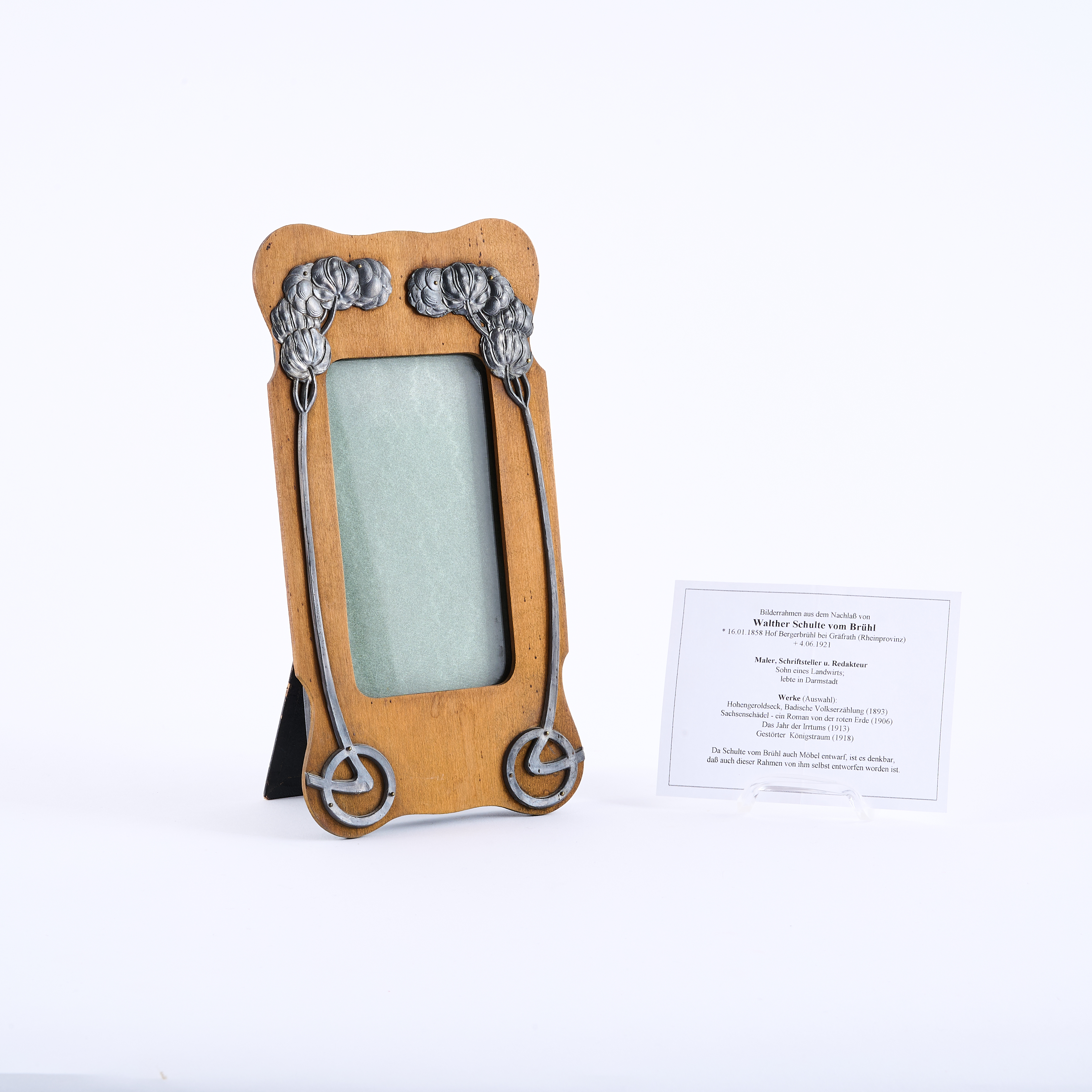 Deutschland - Jugendstil-Bilderrahmen mit floralem Dekor, 81741-43, Van Ham Kunstauktionen