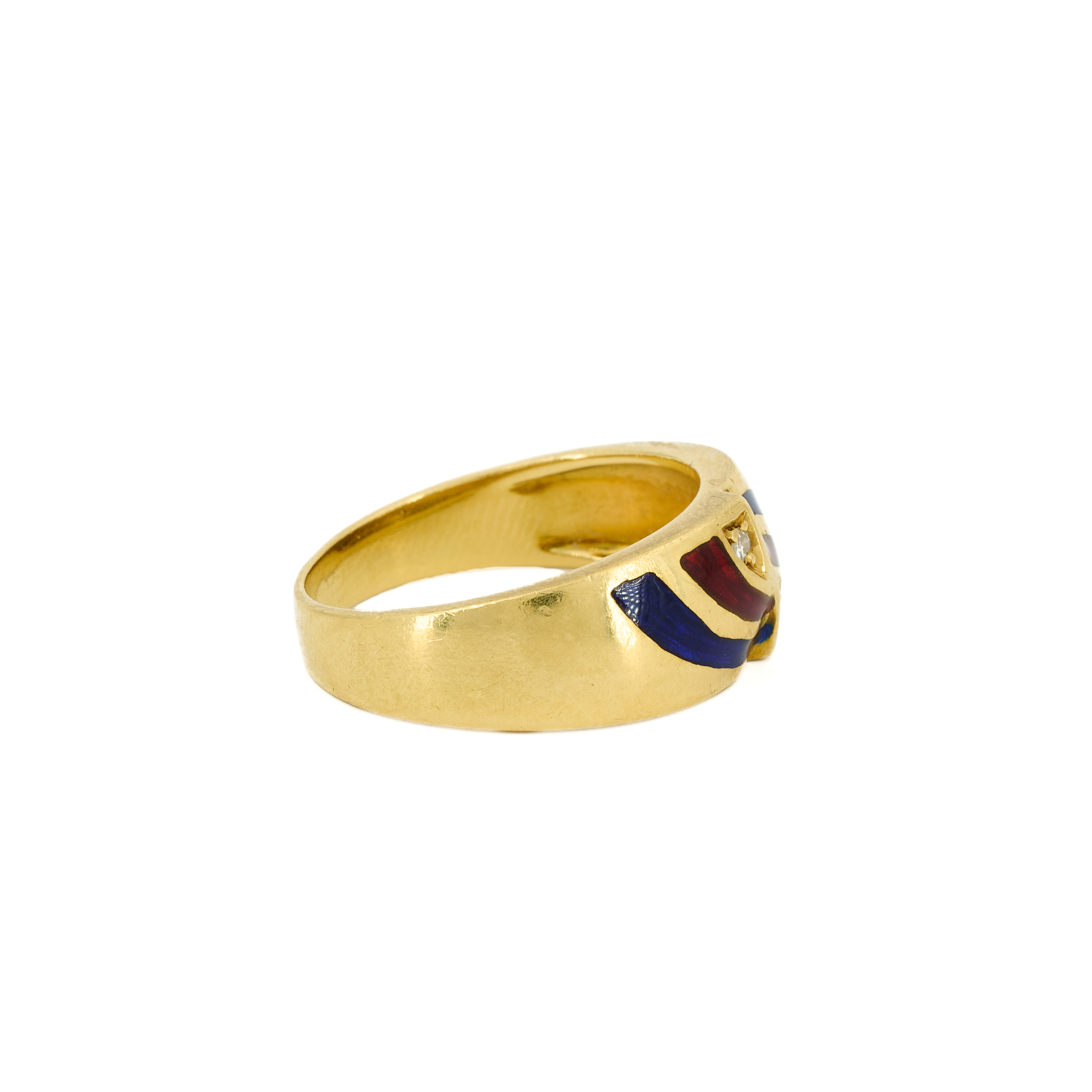 Juwelier H. Stern - Emaille-Diamant-Ring, 81881-1, Van Ham Kunstauktionen