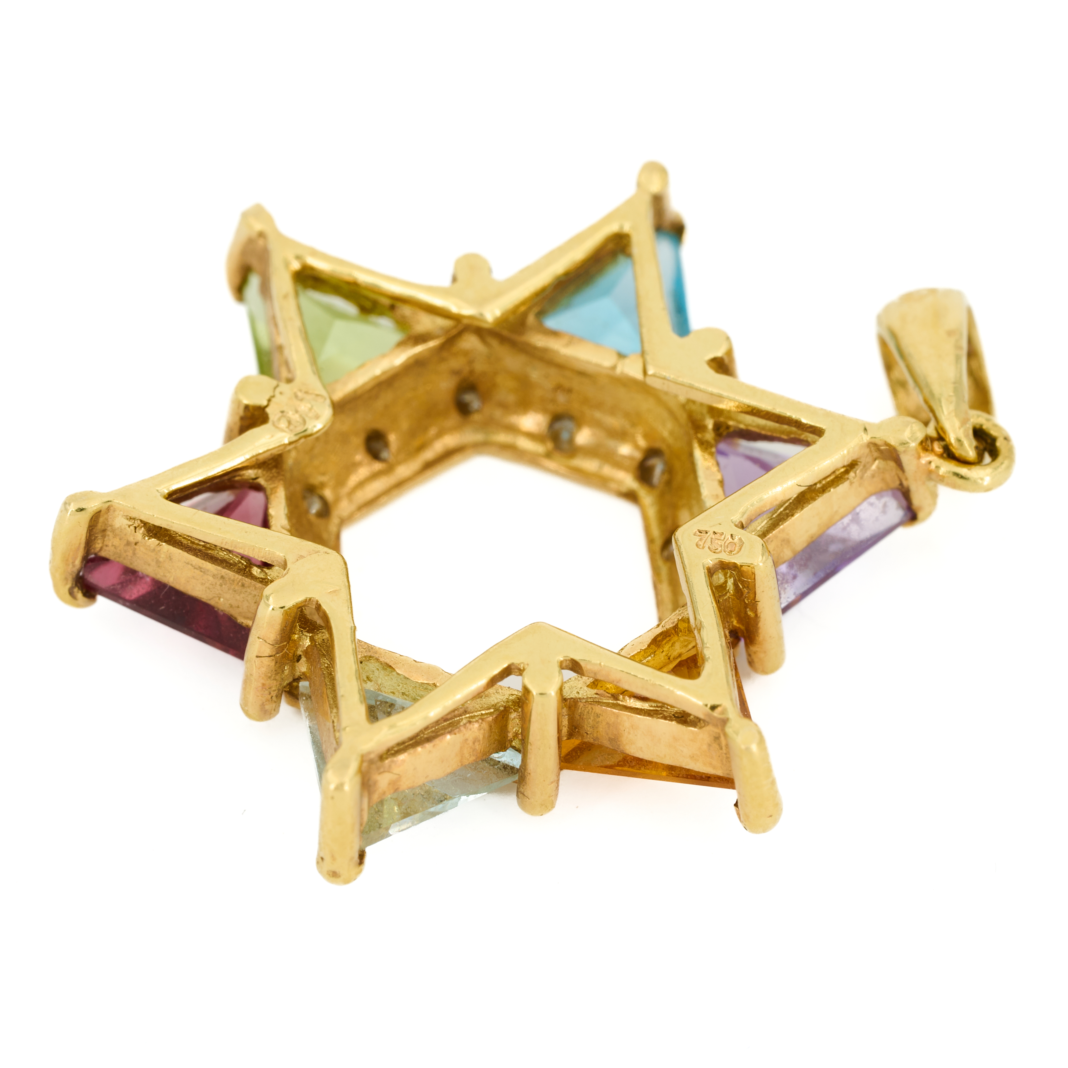 Juwelier H. Stern - Farbstein-Diamant-Anhänger "Stern", 81602-31, Van Ham Kunstauktionen