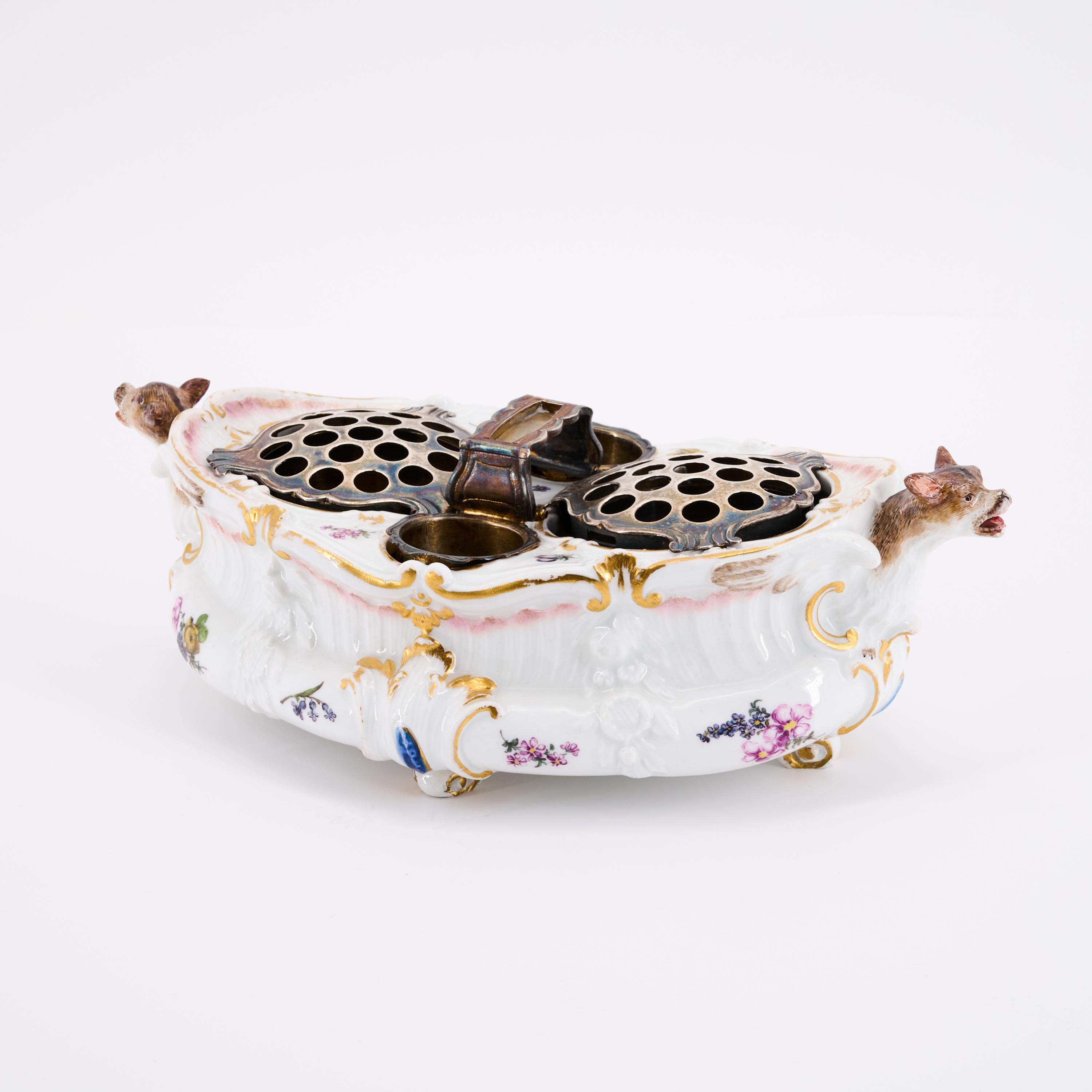 Meissen - Ménage als Tintenfass, 81741-25, Van Ham Kunstauktionen