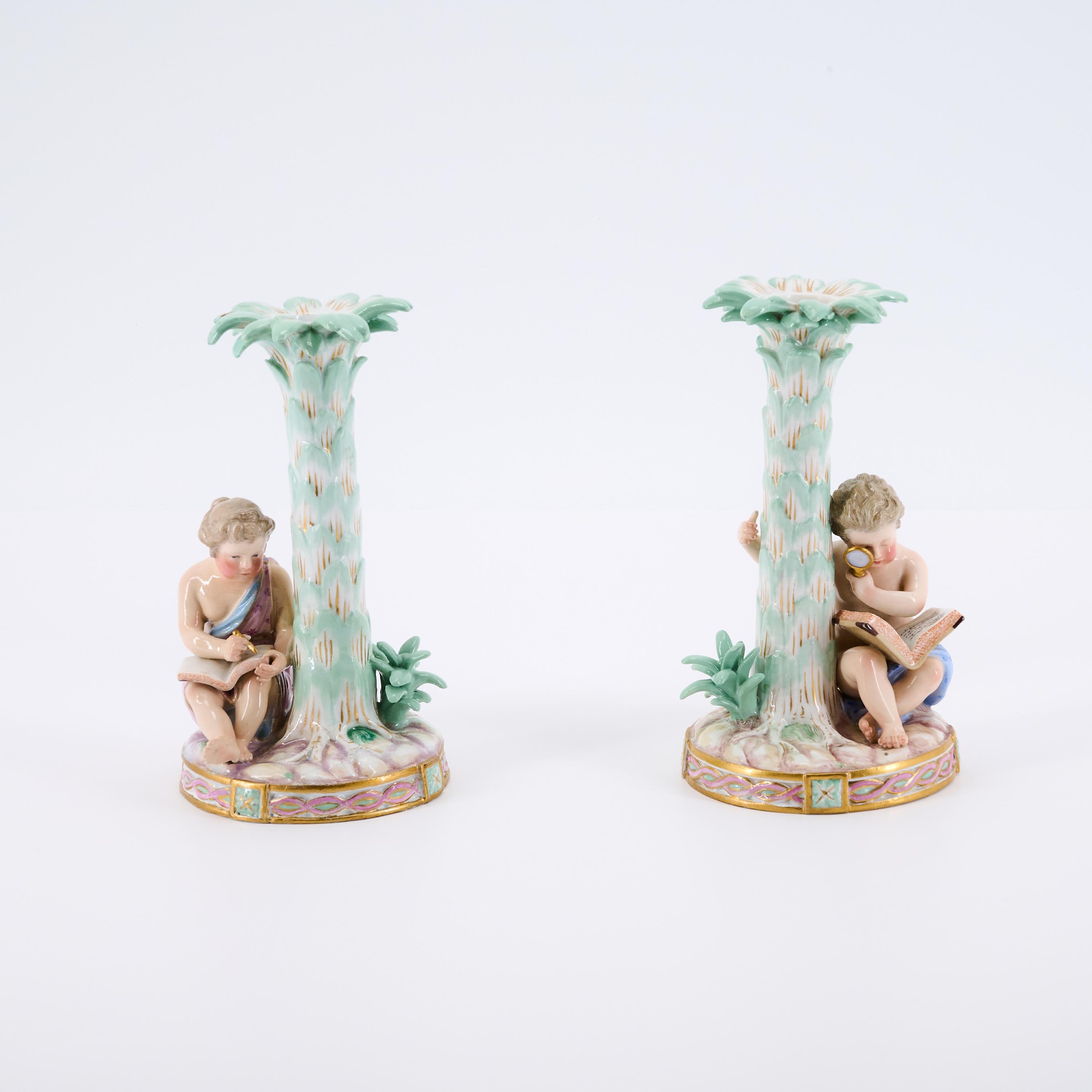 Meissen - Paar figürliche Leuchter mit Putti, 81836-2, Van Ham Kunstauktionen