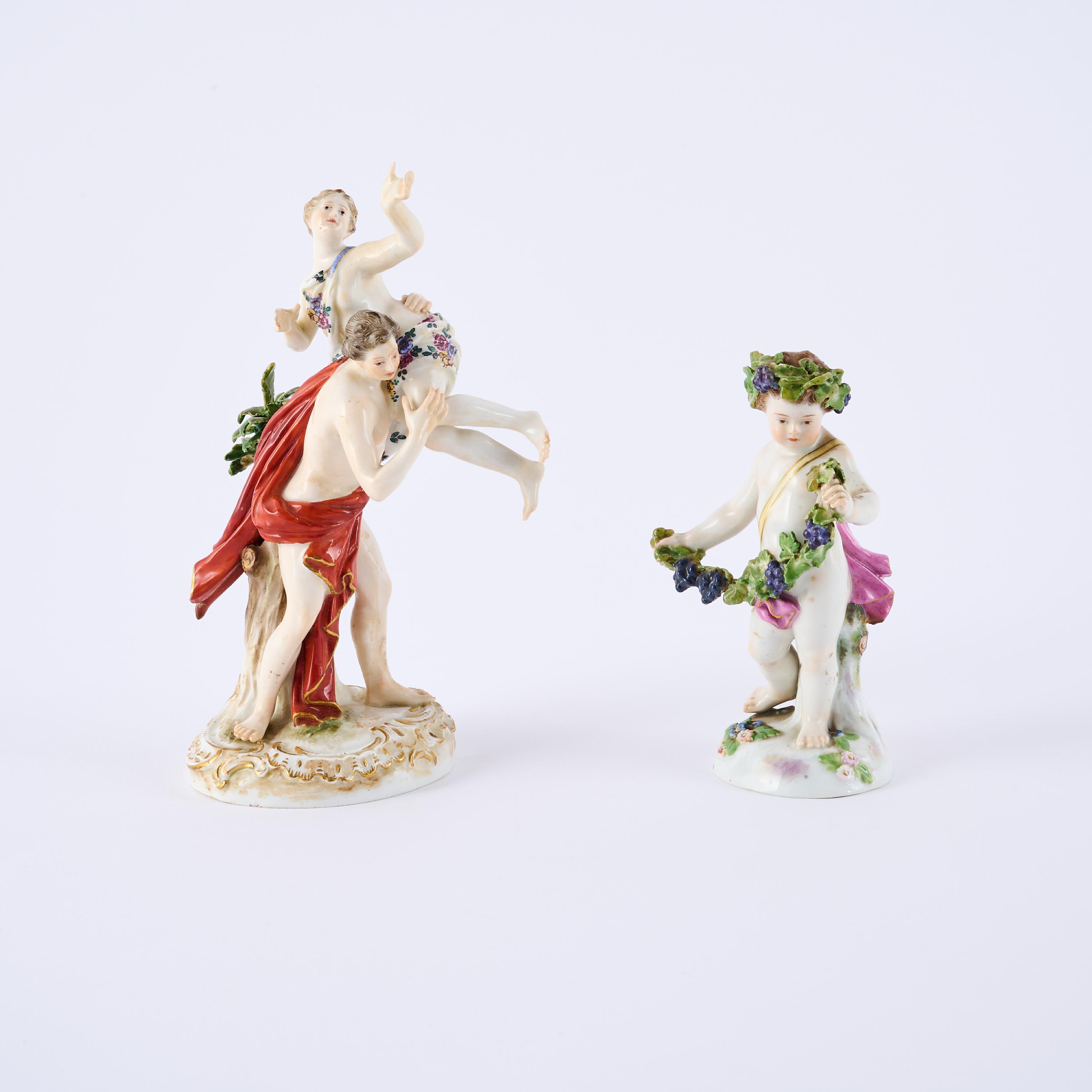 Meissen - 'Raub der Sabinerin' und 'Allegorie des Herbstes', 81836-7, Van Ham Kunstauktionen