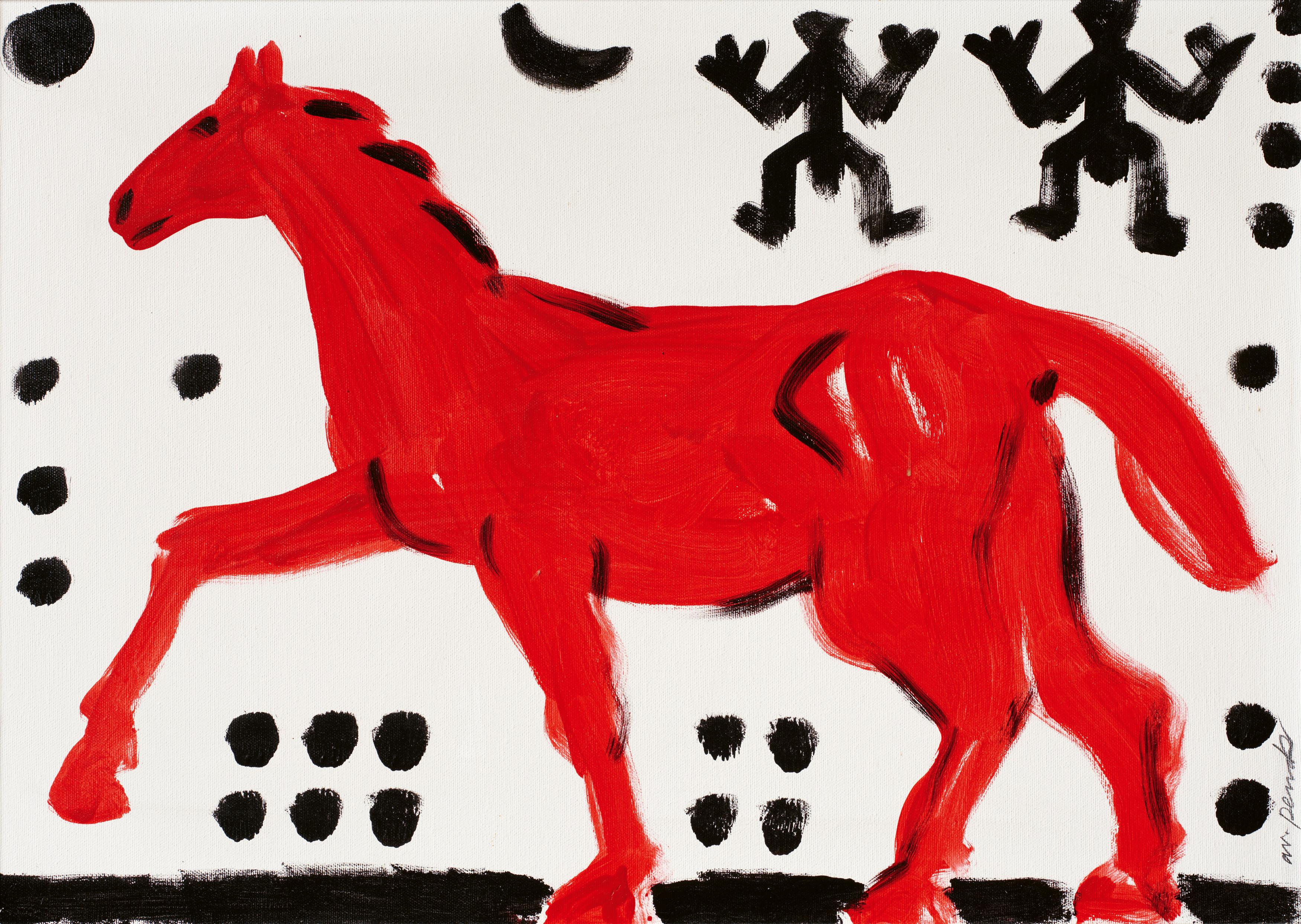 AR Penck - Ich weiss nicht wie ein Pferd aussieht, 81403-1, Van Ham Kunstauktionen