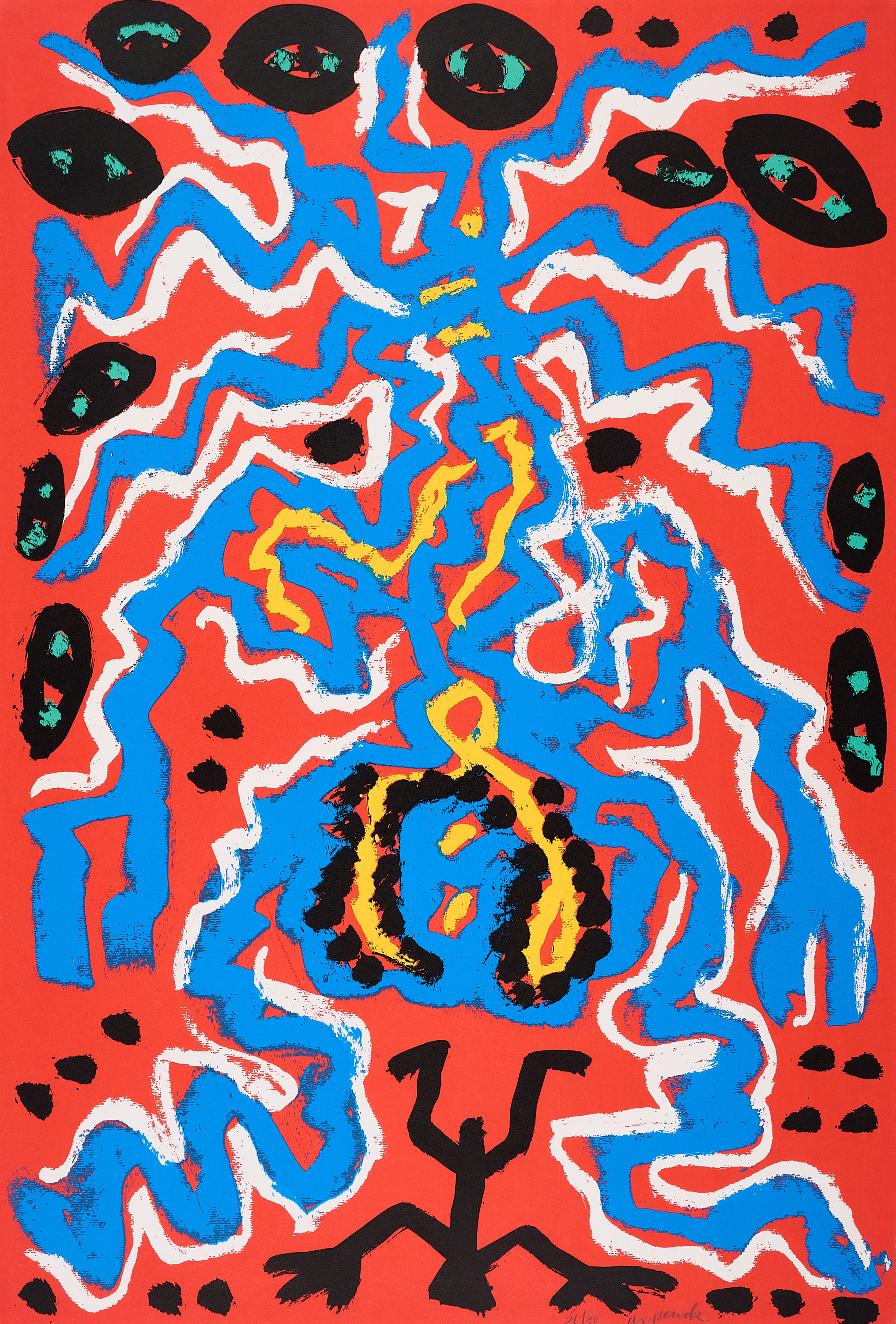 AR Penck - Ohne Titel, 76505-38, Van Ham Kunstauktionen