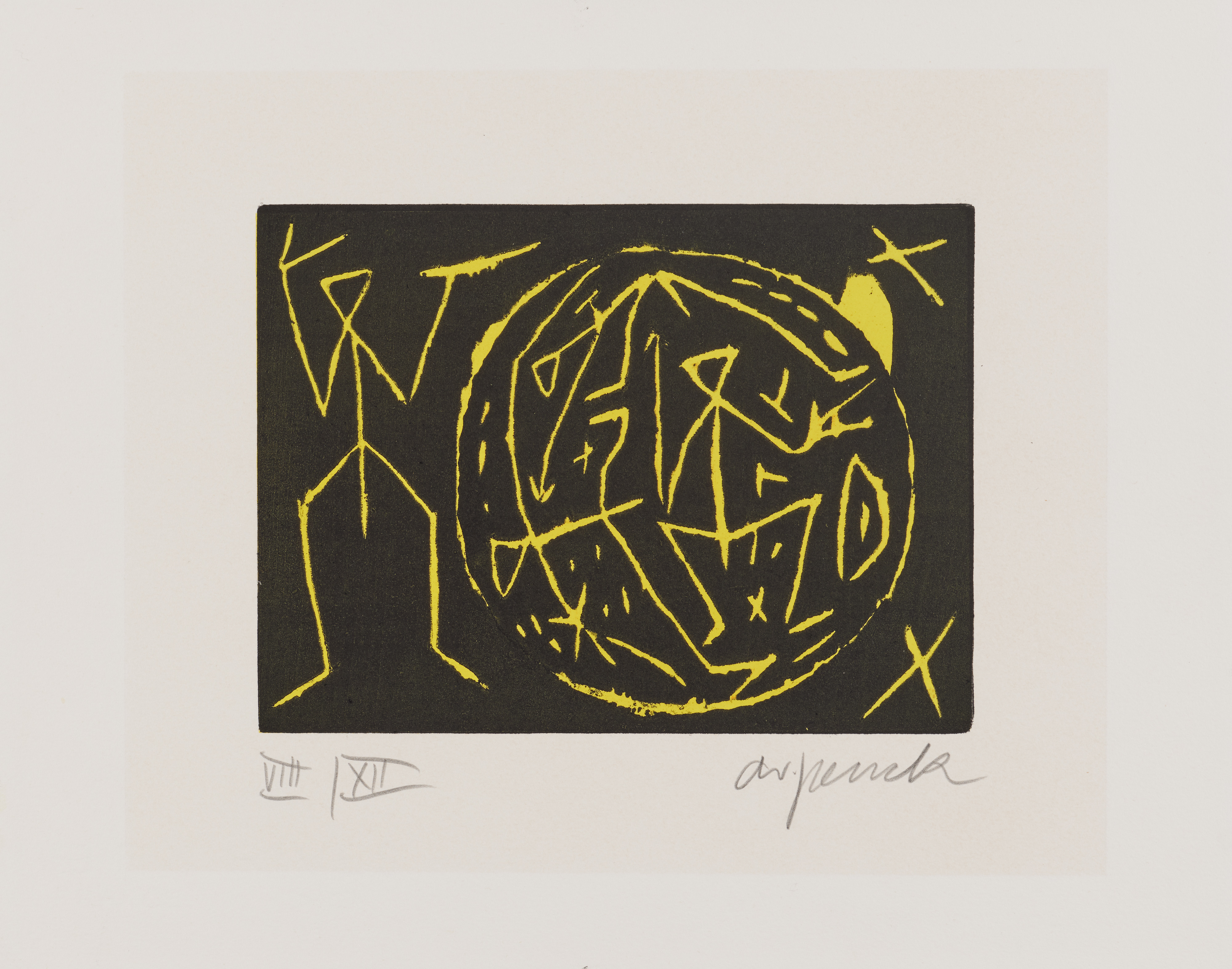 AR Penck - Ohne Titel, 81030-2, Van Ham Kunstauktionen