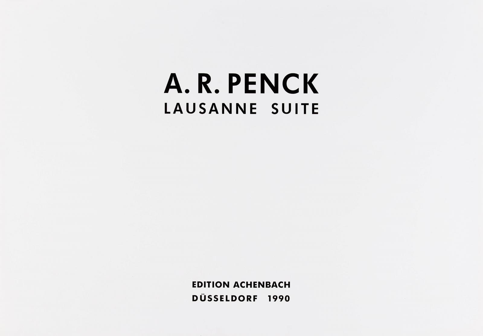 AR Penck Ralf Winkler - Lausanne Suite, 57902-70, Van Ham Kunstauktionen