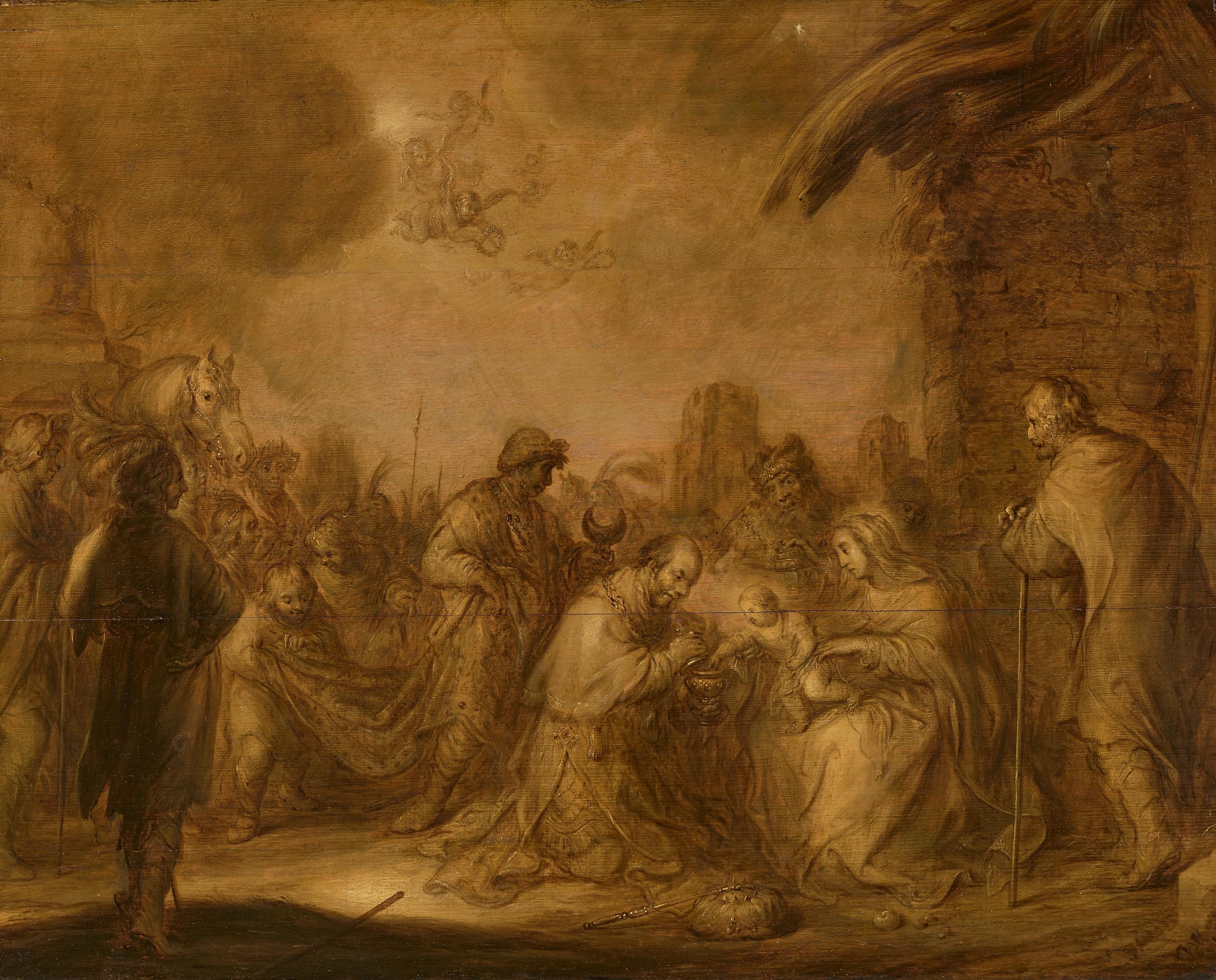 Adriaen Pietersz van de Venne - Die Anbetung der Koenige, 81648-1, Van Ham Kunstauktionen