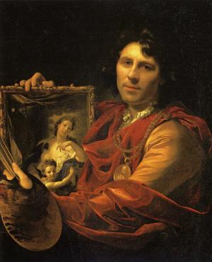 Portrait Künstler Werff Adriaen van der (1659 Karlinger-Ambacht  - 1722…