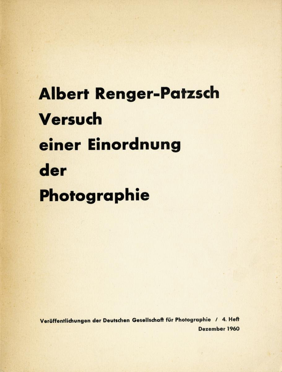 Albert Renger-Patzsch - Auktion 318 Los 1189, 50009-6, Van Ham Kunstauktionen