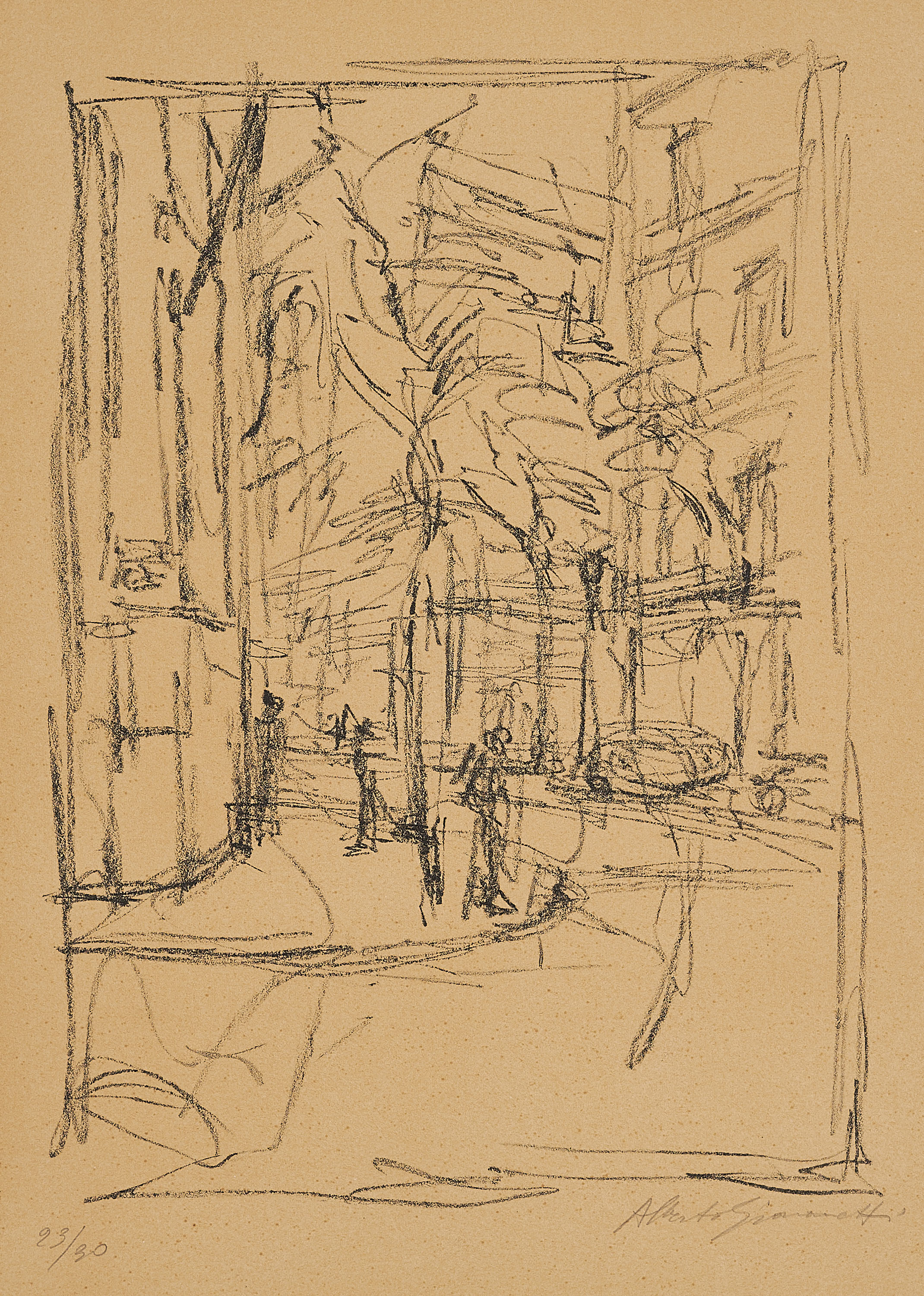 Alberto Giacometti - Rue dAlesia, 73107-1, Van Ham Kunstauktionen