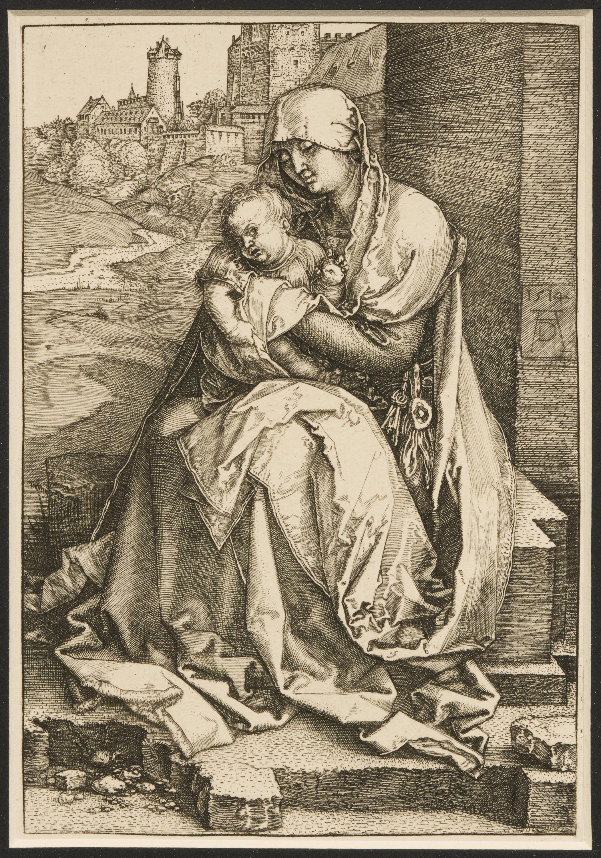 Albrecht Duerer - Maria mit dem Kind an der Mauer, 73948-1, Van Ham Kunstauktionen