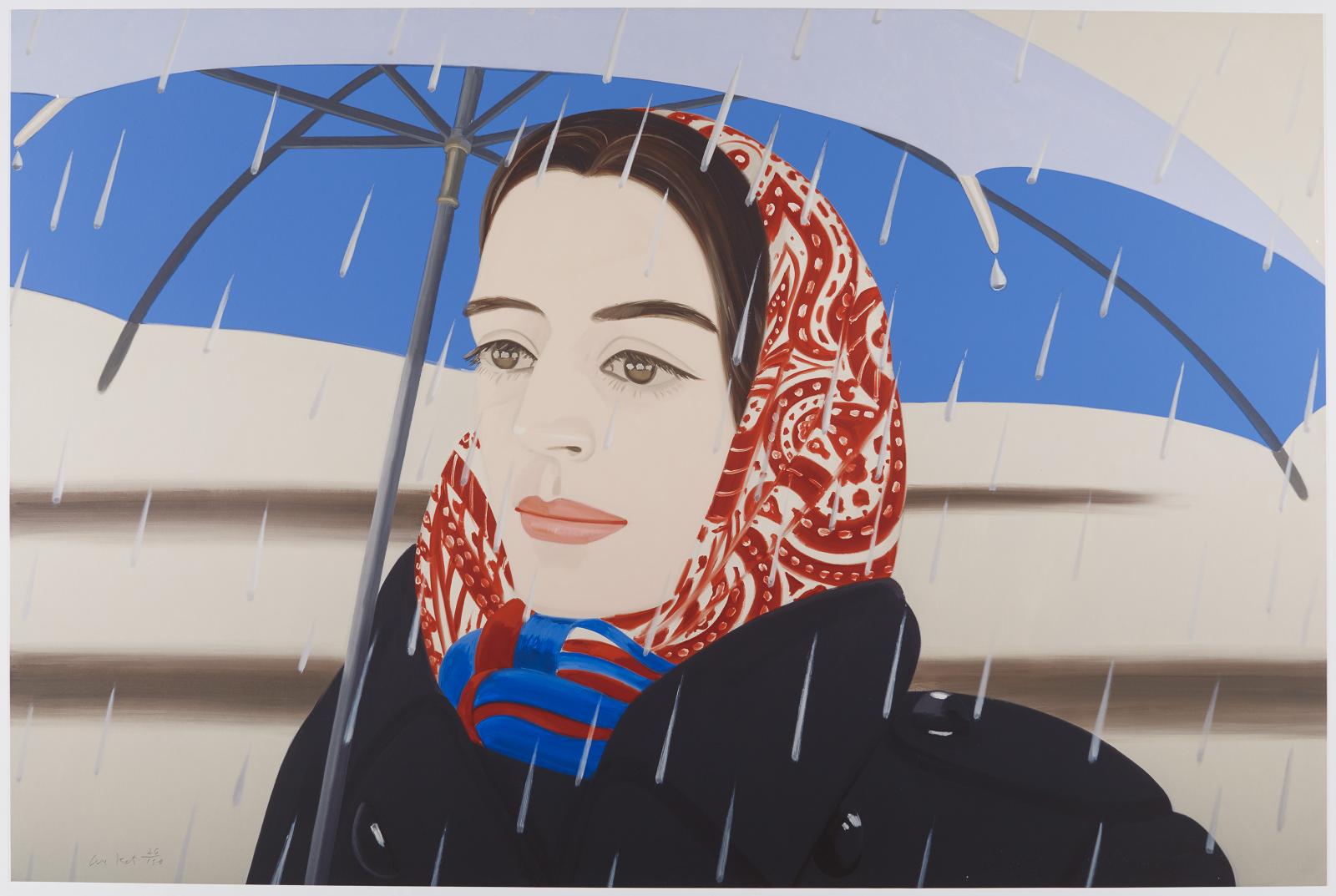 Alex Katz - Blue Umbrella 2, 66967-5, Van Ham Kunstauktionen
