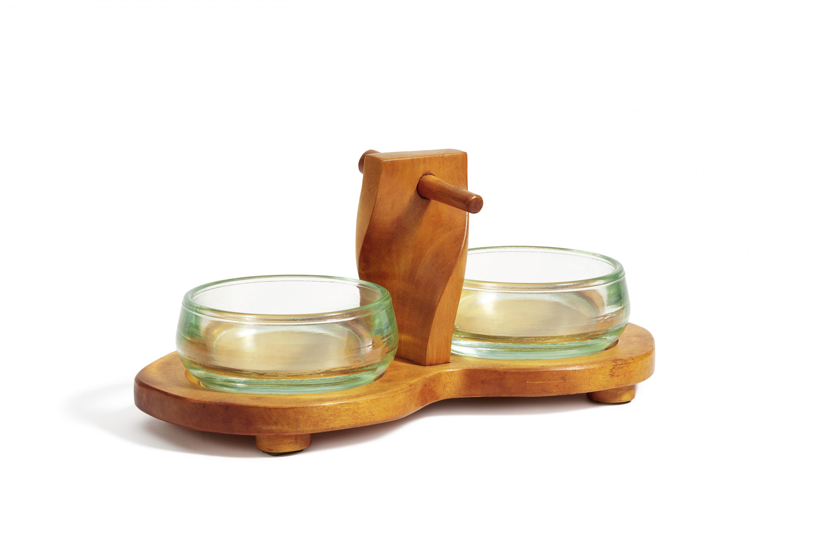 Alexandre Noll - Zwei Servierschalen auf Presentoire, 81456-3, Van Ham Kunstauktionen