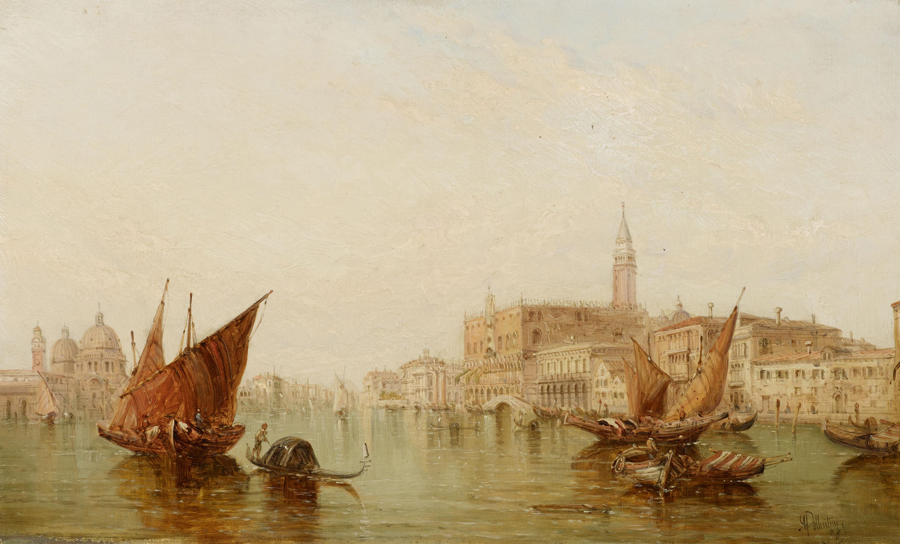 Alfred Pollentine - Venedig, 66403-1, Van Ham Kunstauktionen