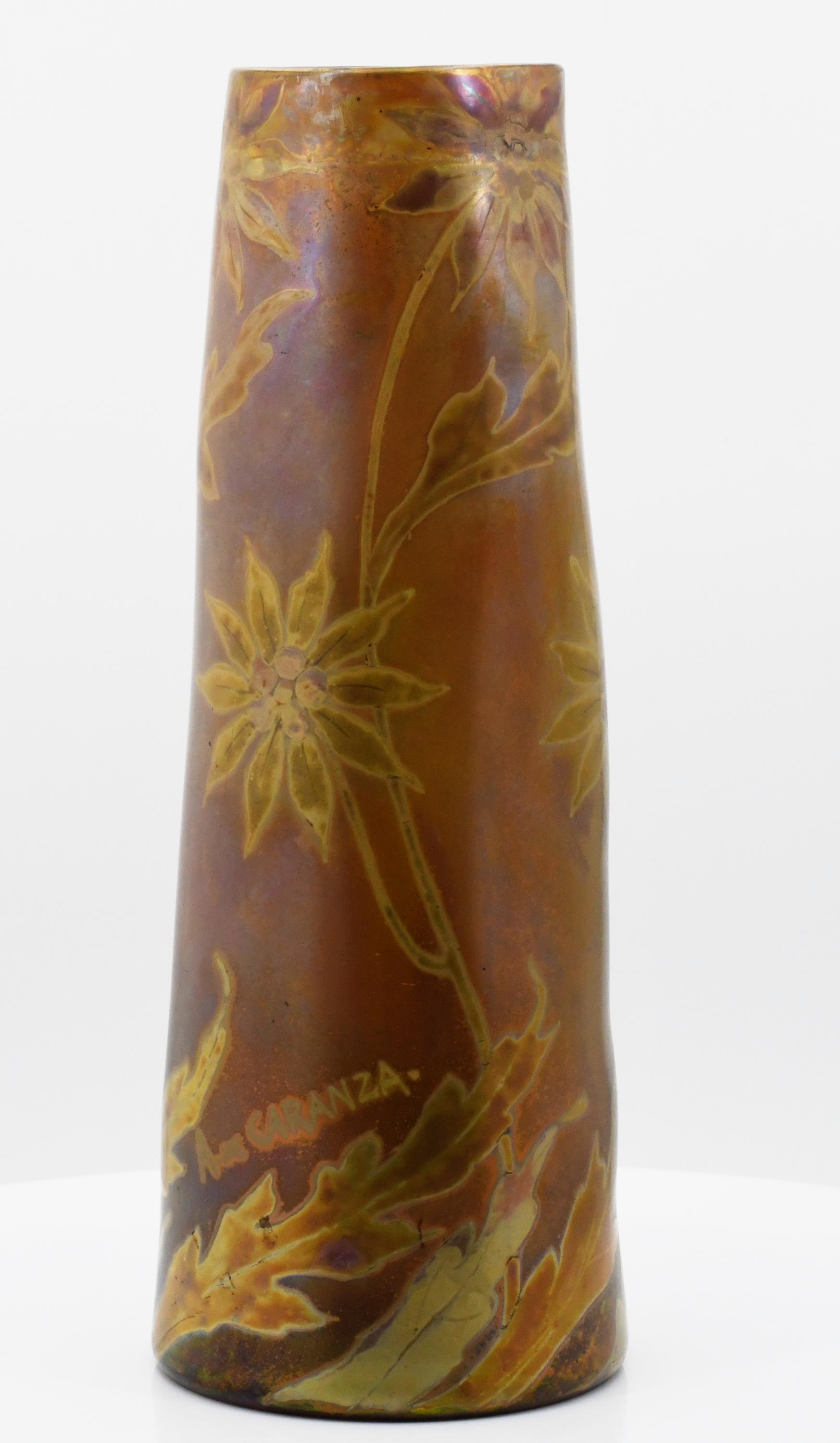 Amedee de Caranza - Vase mit Sterndolden, 68102-1, Van Ham Kunstauktionen
