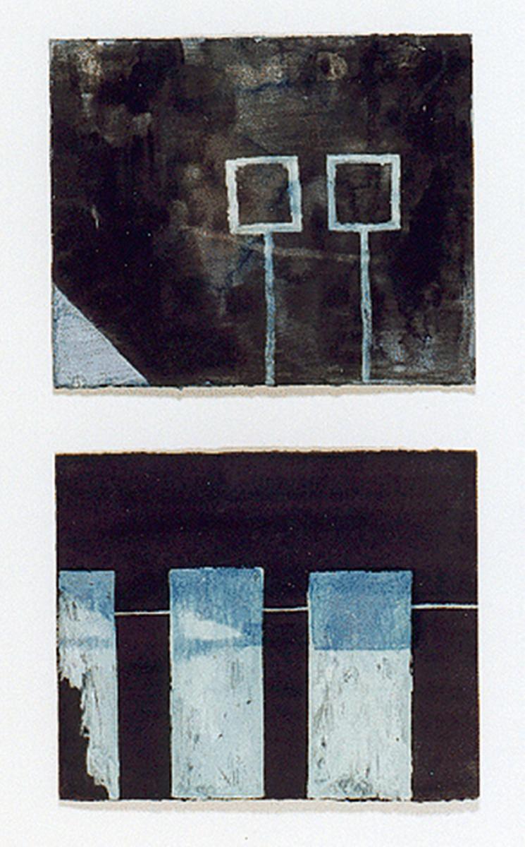 Andreas Erdmann - Ohne Titel 1 Blatt aus einer Serie von 5 2-teilig, 56800-10290, Van Ham Kunstauktionen