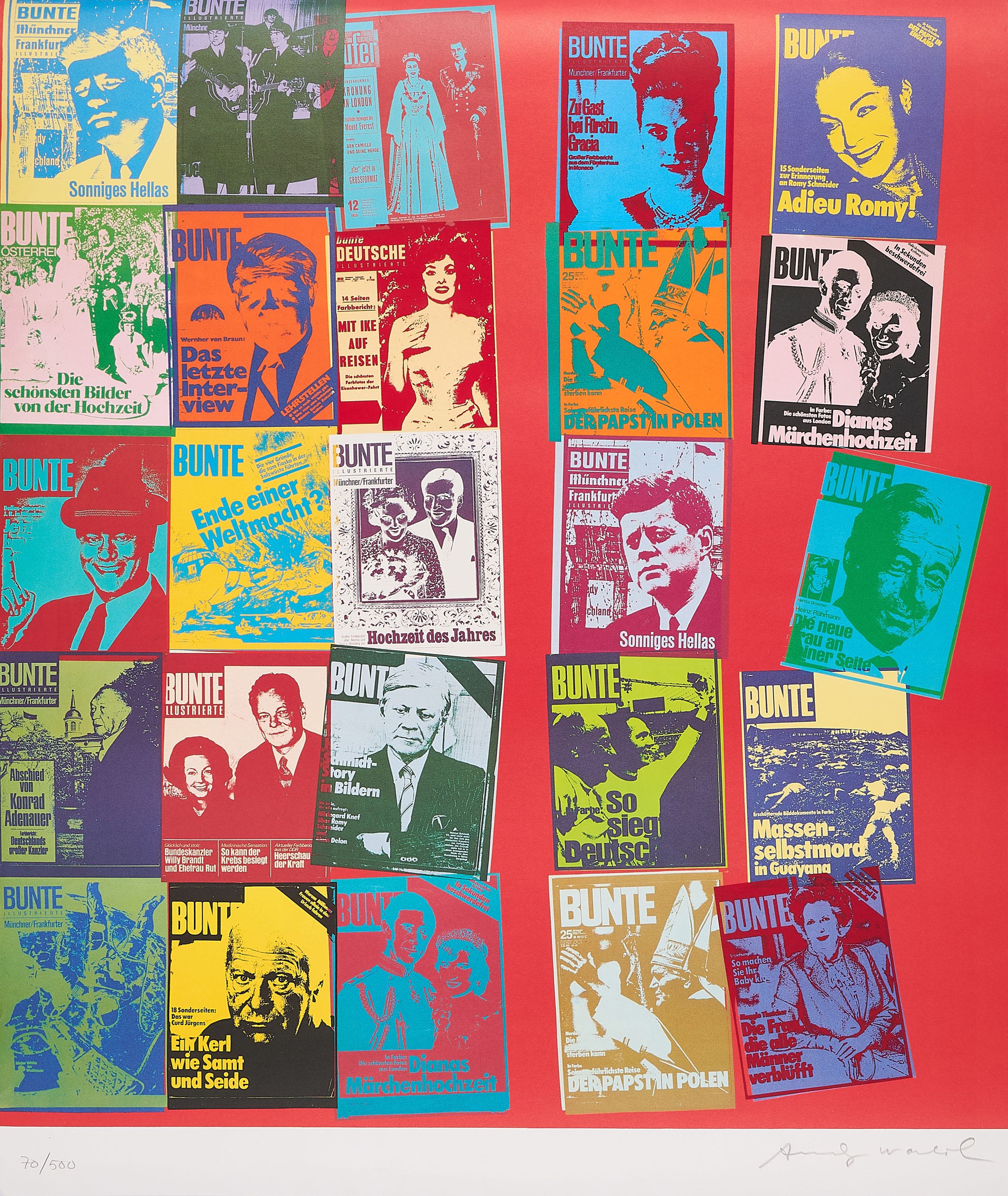 Andy Warhol - Magazine and History, 75820-1, Van Ham Kunstauktionen