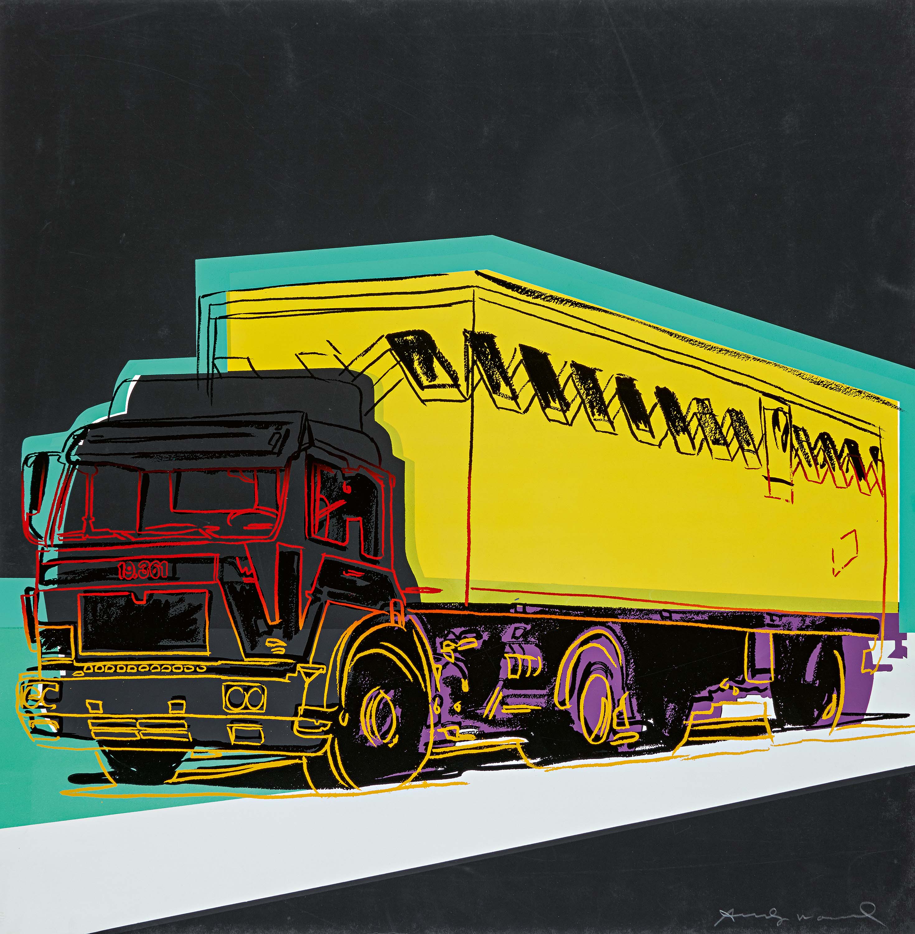 Andy Warhol - Truck, 68233-3, Van Ham Kunstauktionen