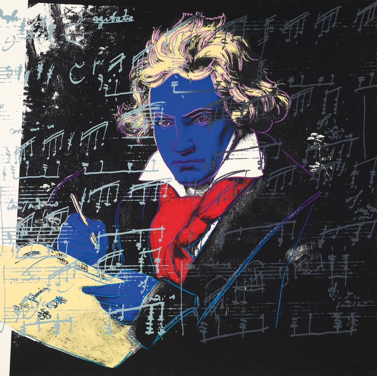 Andy Warhol - Beethoven, 57611-1, Van Ham Kunstauktionen