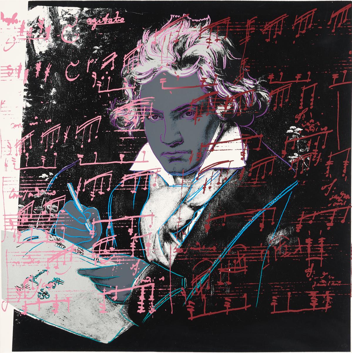 Andy Warhol - Beethoven, 58061-4, Van Ham Kunstauktionen