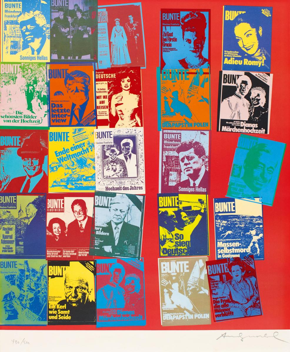 Andy Warhol - Magazine and history, 59531-1, Van Ham Kunstauktionen