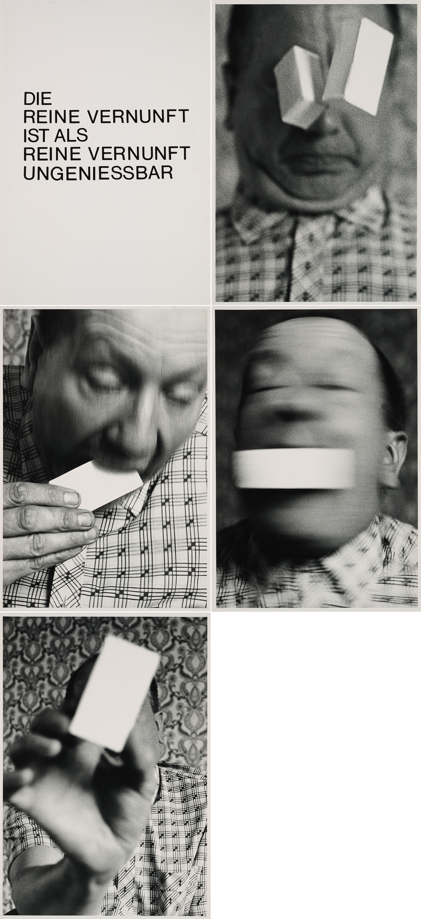 Anna  Bernhard Blume - Die reine Vernunft, 80547-8, Van Ham Kunstauktionen