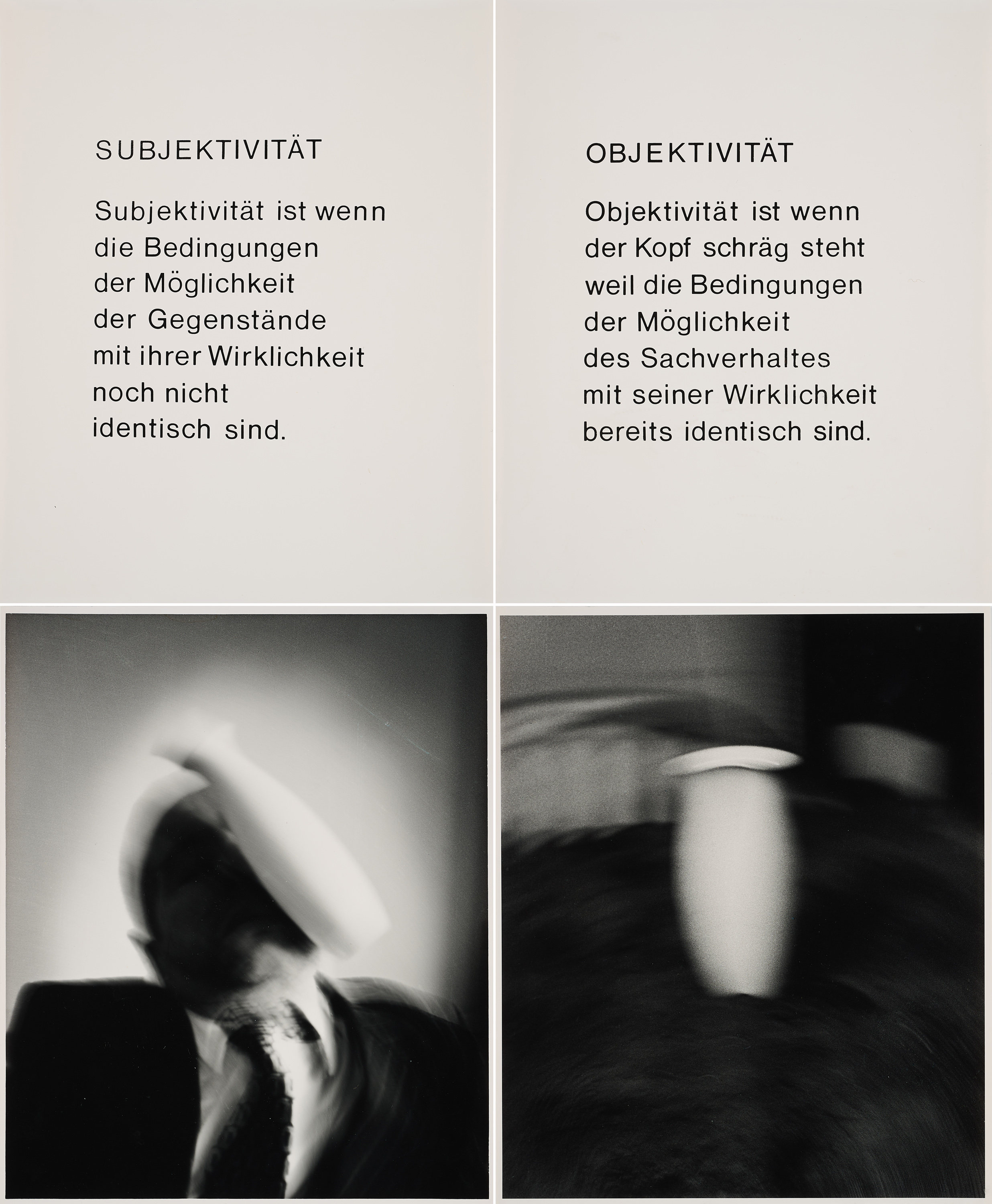 Anna  Bernhard Blume - Subjektivitaet  Objektivitaet, 80547-7, Van Ham Kunstauktionen