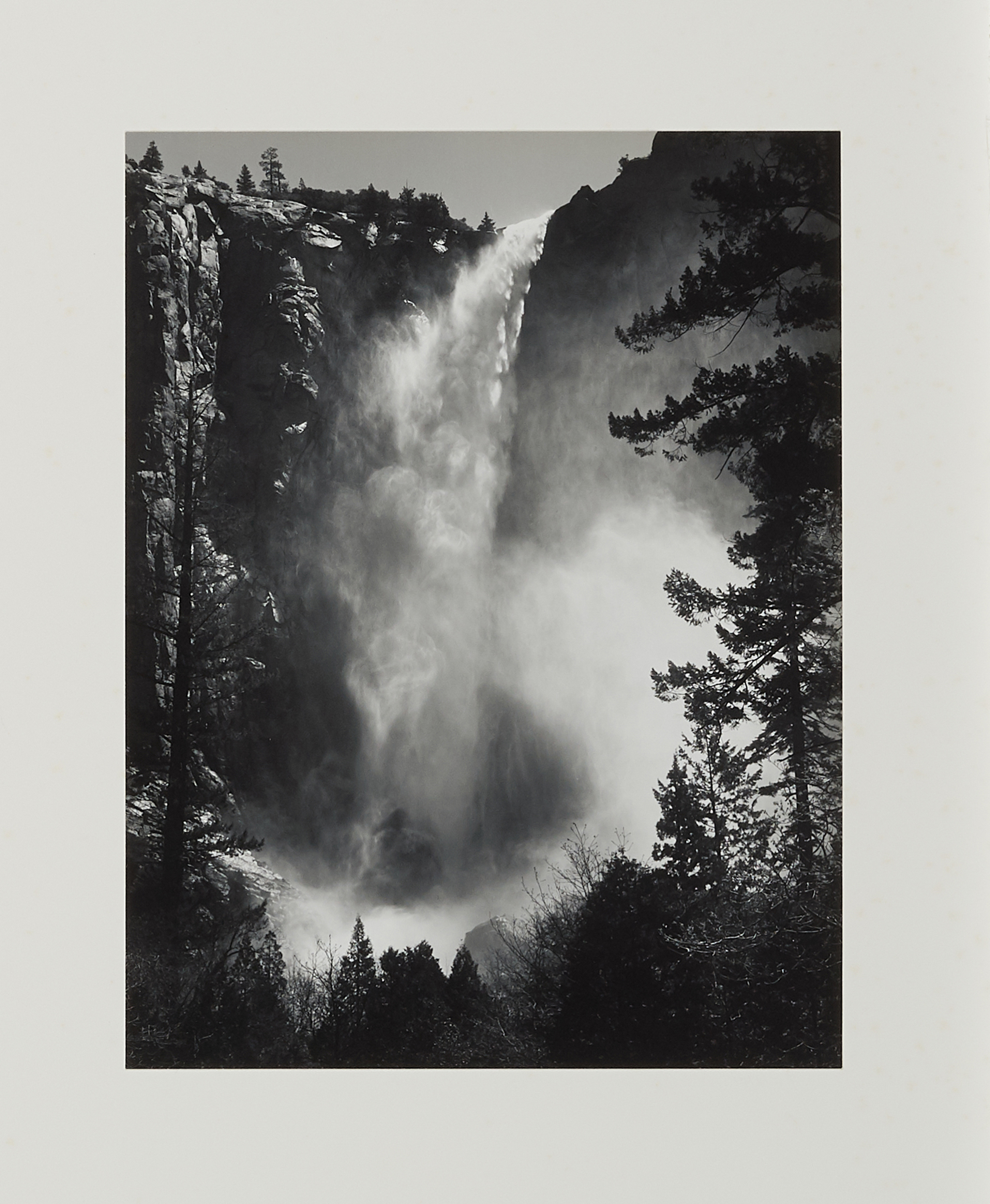 Ansel Adams - Bridalveil Fall Yosemite National Park California, 65893-5, Van Ham Kunstauktionen