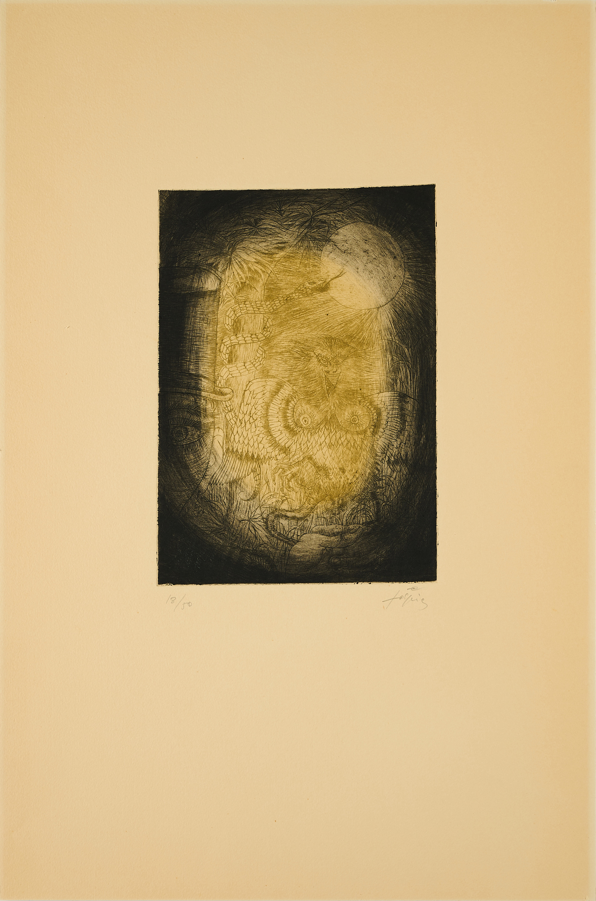 Antoni Tapies - Barret de copa imantat Aus Nou variacions sobre tres gravats de 1947-1948, 80374-559, Van Ham Kunstauktionen