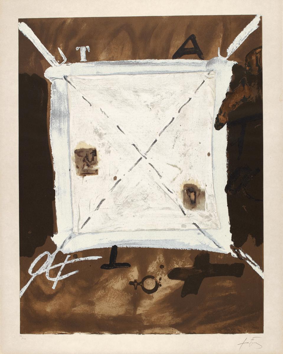 Antoni Tapies - Ohne Titel, 53396-57, Van Ham Kunstauktionen