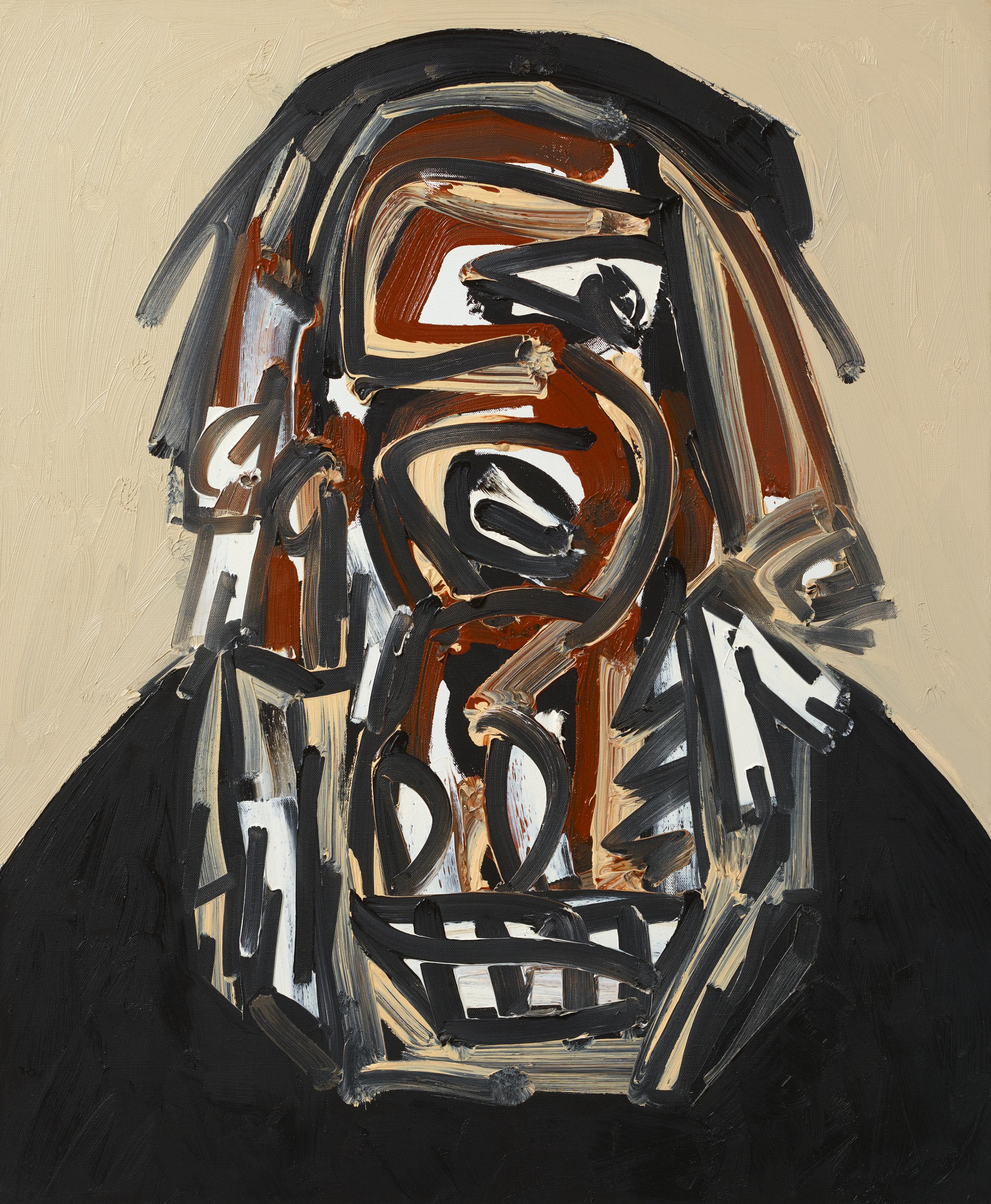 Antonio Saura - Portraet, 80739-50, Van Ham Kunstauktionen