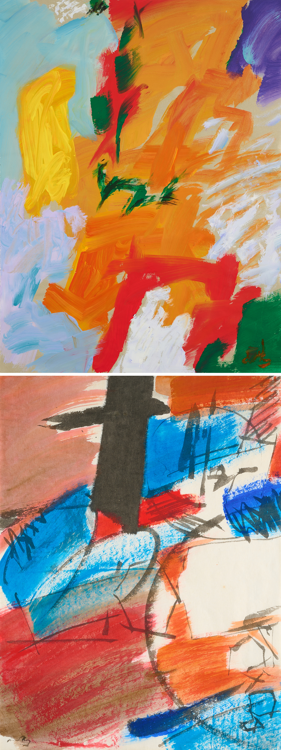 Antonius van der Pas - Konvolut von 3 Papierarbeiten, 80374-1027, Van Ham Kunstauktionen