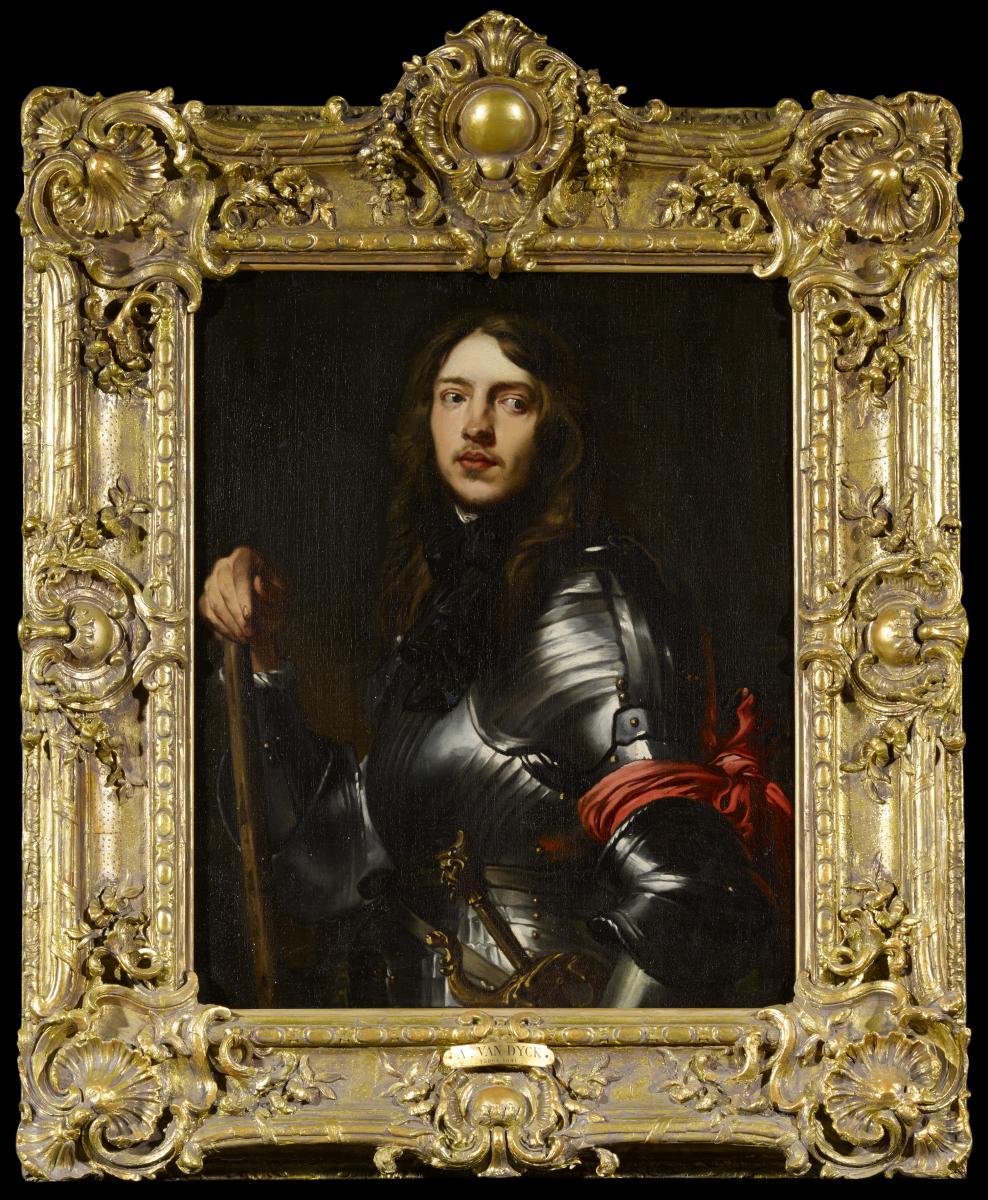 Anton van Dyck - Bildnis eines Geharnischten mit roter Armbinde, 65924-3, Van Ham Kunstauktionen