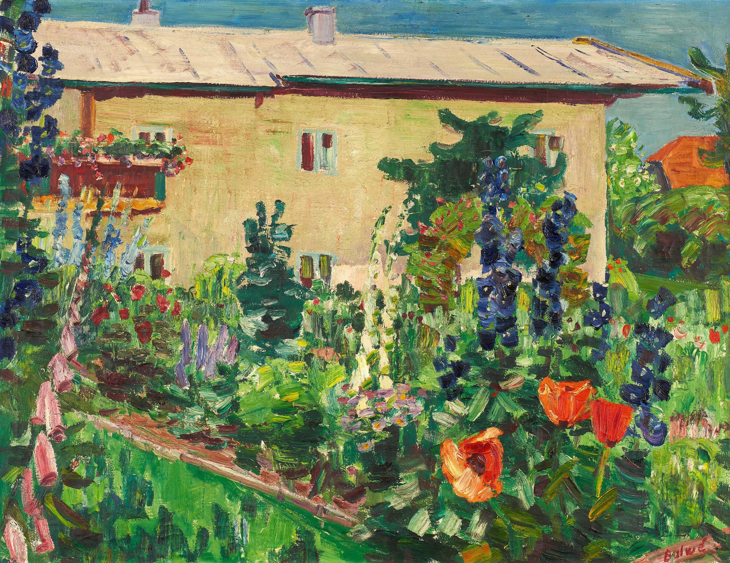 Arnold Balwe - Bauerngarten, 75639-1, Van Ham Kunstauktionen