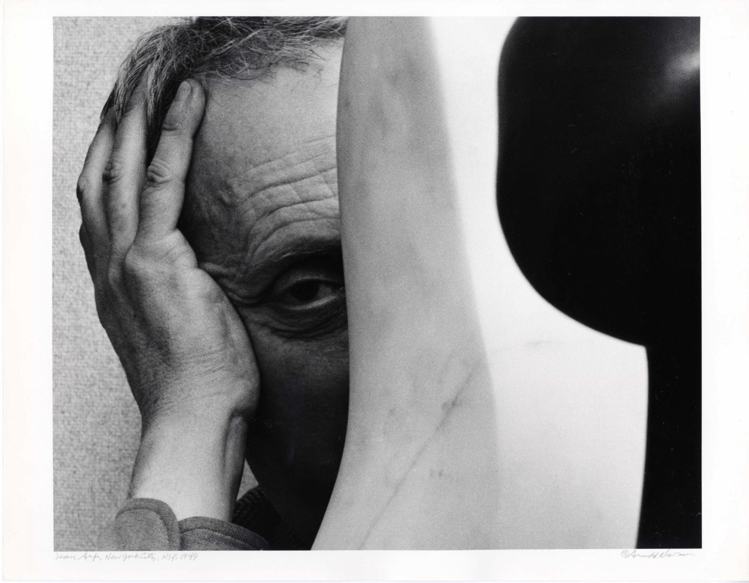 Portrait Künstler Newman Arnold (1918   - 2006 New York), ,,