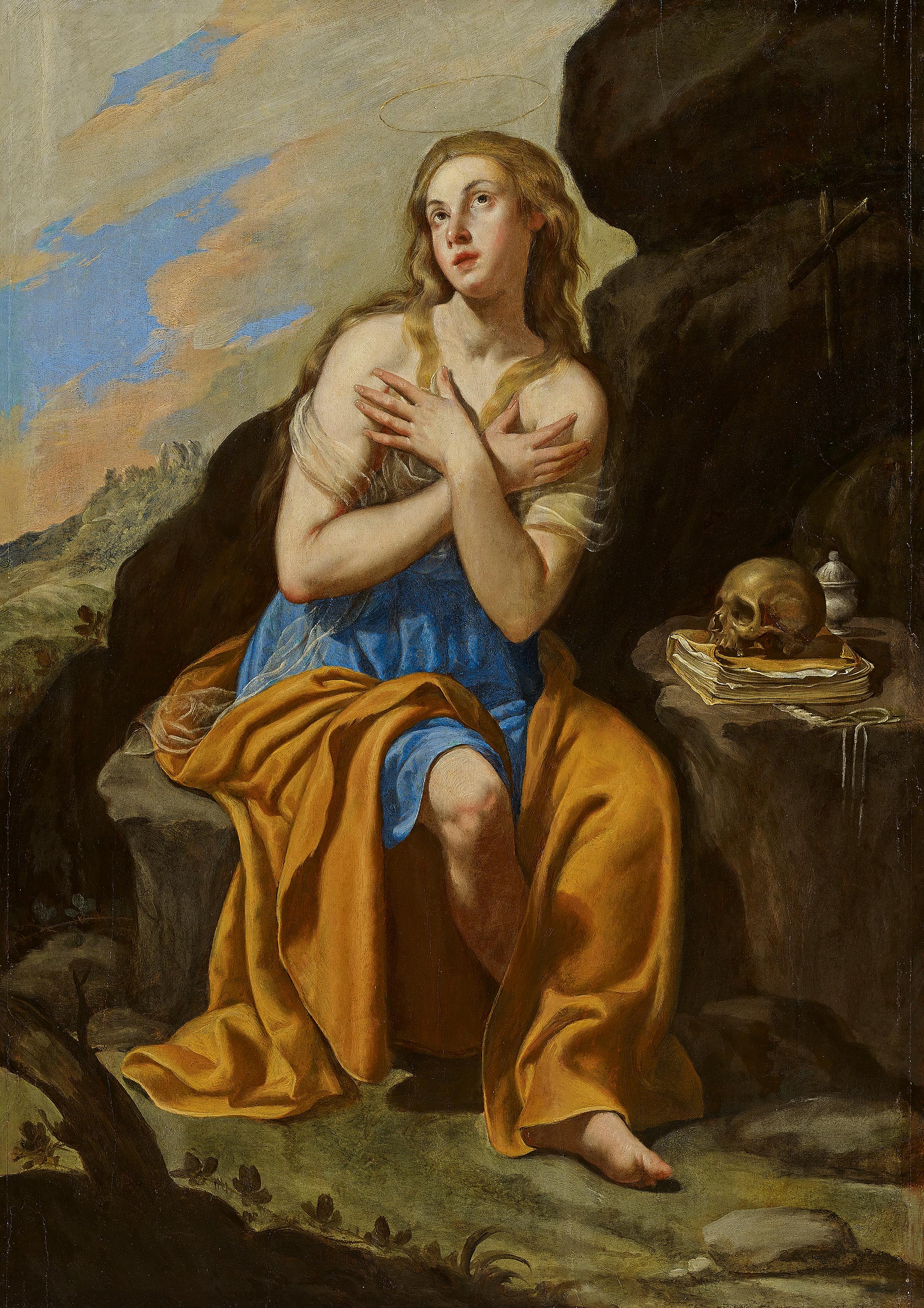 Artemisia Gentileschi - Die Heilige Maria Magdalena, 69442-1, Van Ham Kunstauktionen