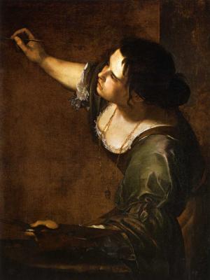 Portrait Künstler Gentileschi Artemisia (1593 Rom  - um 1654 Neapel),17.Jh.…