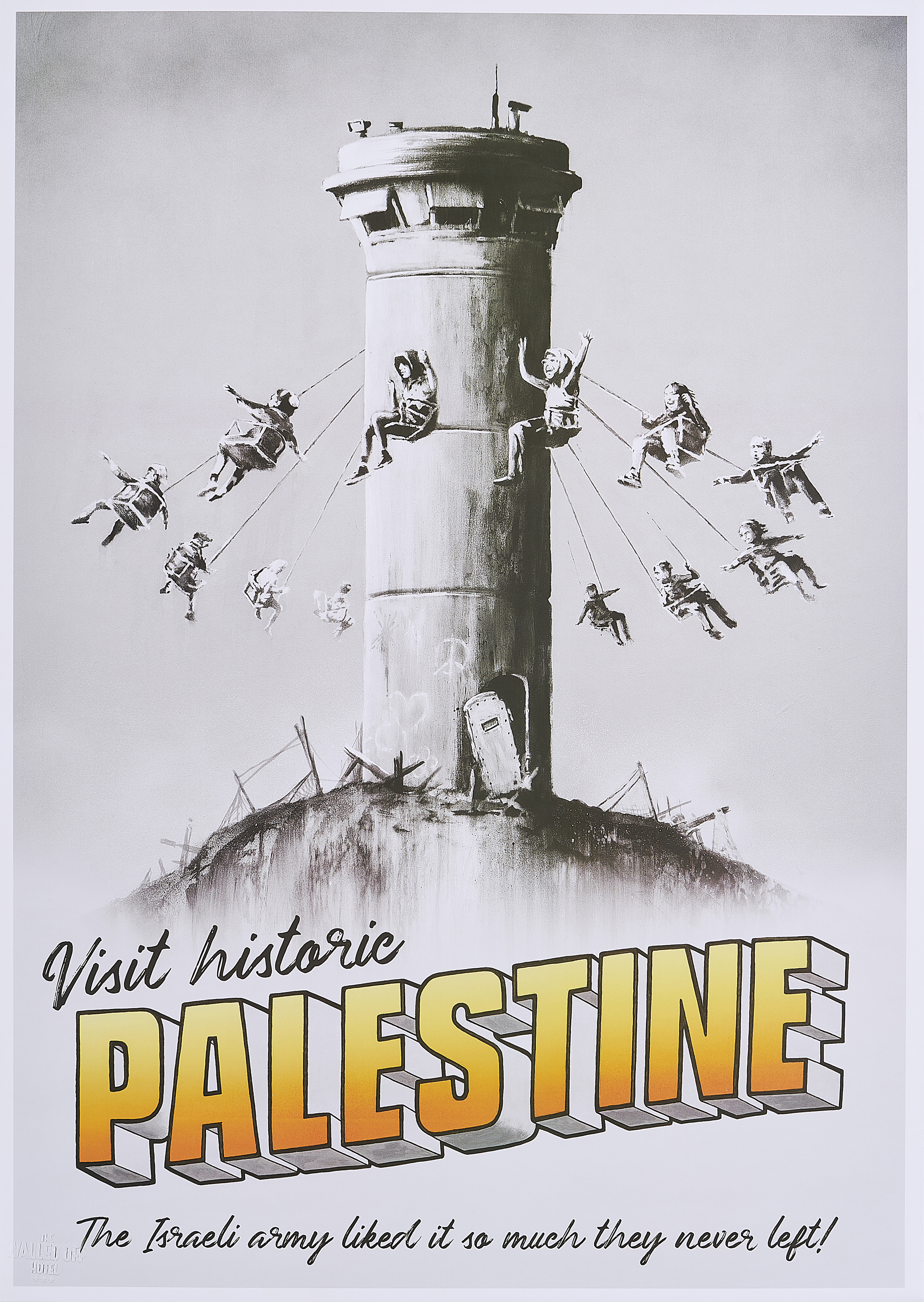 Banksy - Visit historic Palestine, 70302-5, Van Ham Kunstauktionen